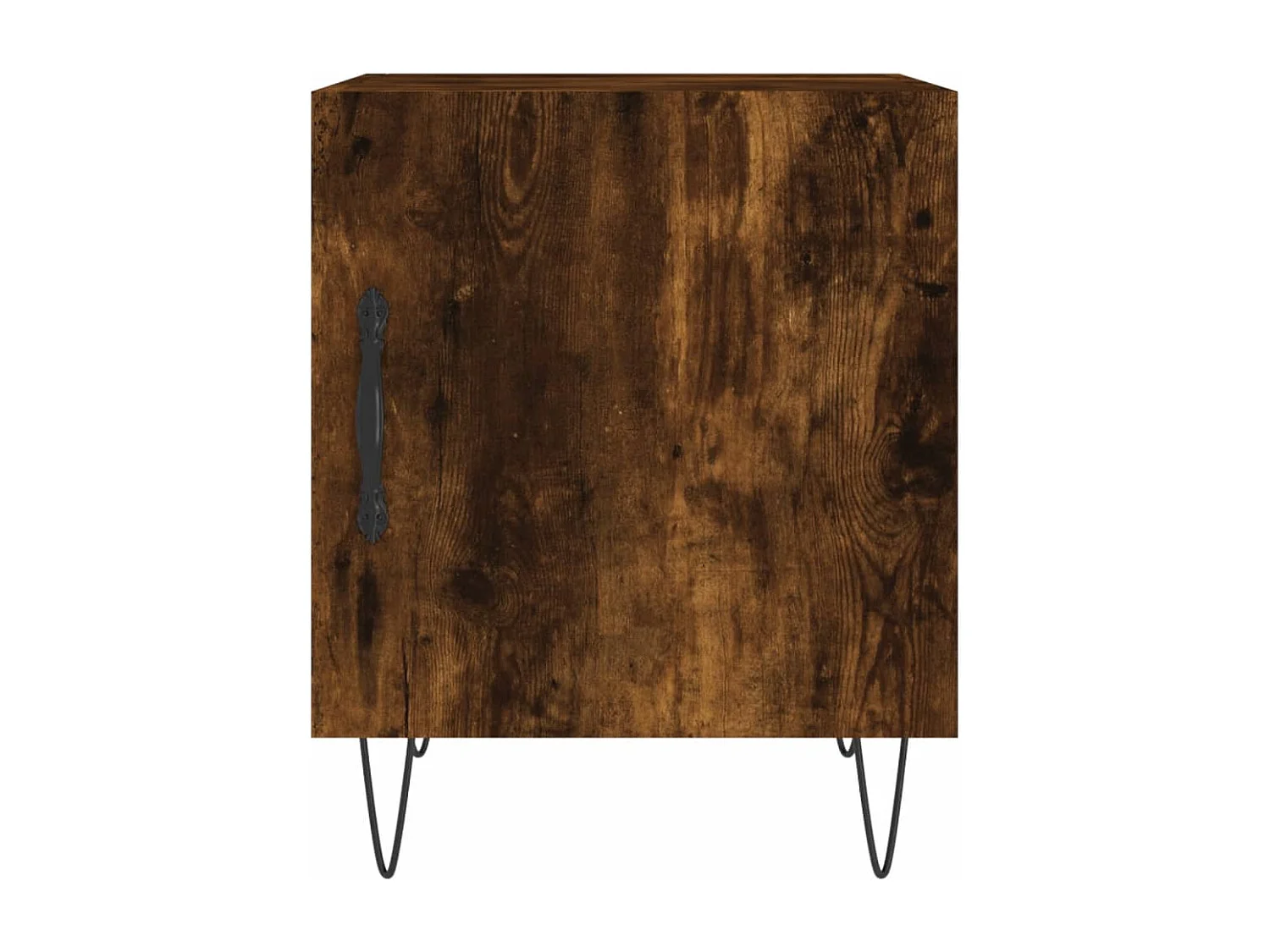 Nachttisch-Beistelltisch Räuchereiche 40x40x50 cm Holzwerkstoff SHL91808