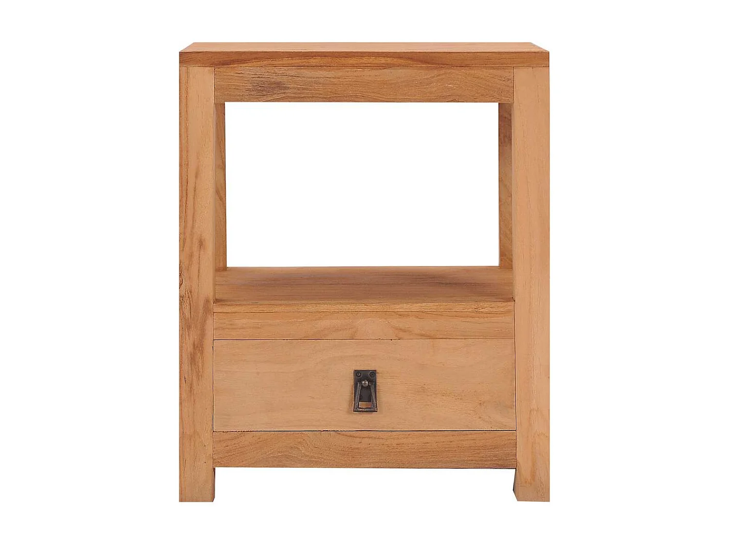 Nachttisch-Beistelltisch 40x30x50 cm Massivholz Teak SHL68621