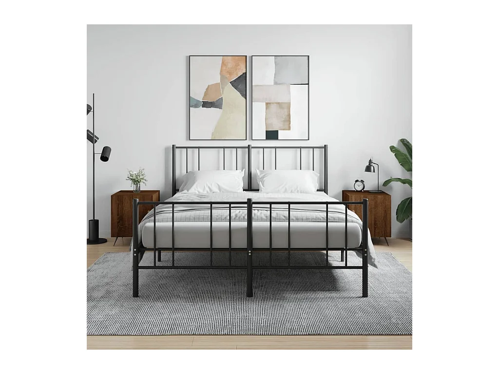 Mesitas de noche | Mesilla de noche 2 uds madera ingeniería marrón roble 40x40x50 cm