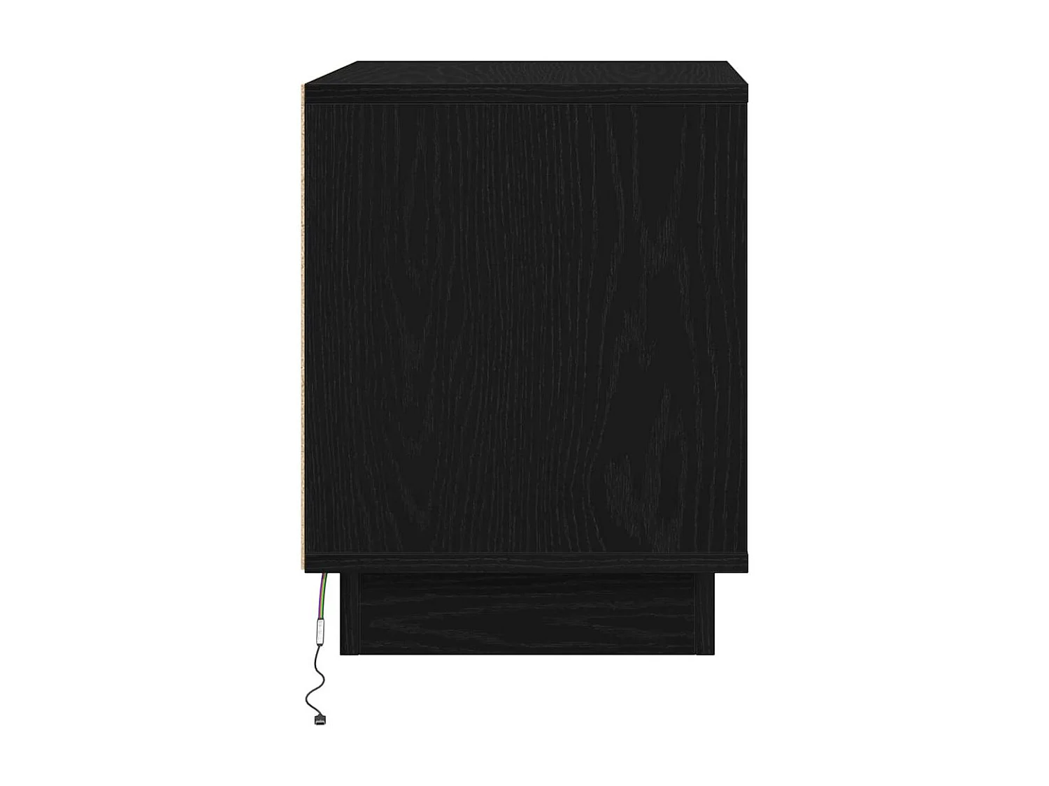 Mesita de Noche | Armario de Noche 2 uds Negro 44x34.5x45 cm