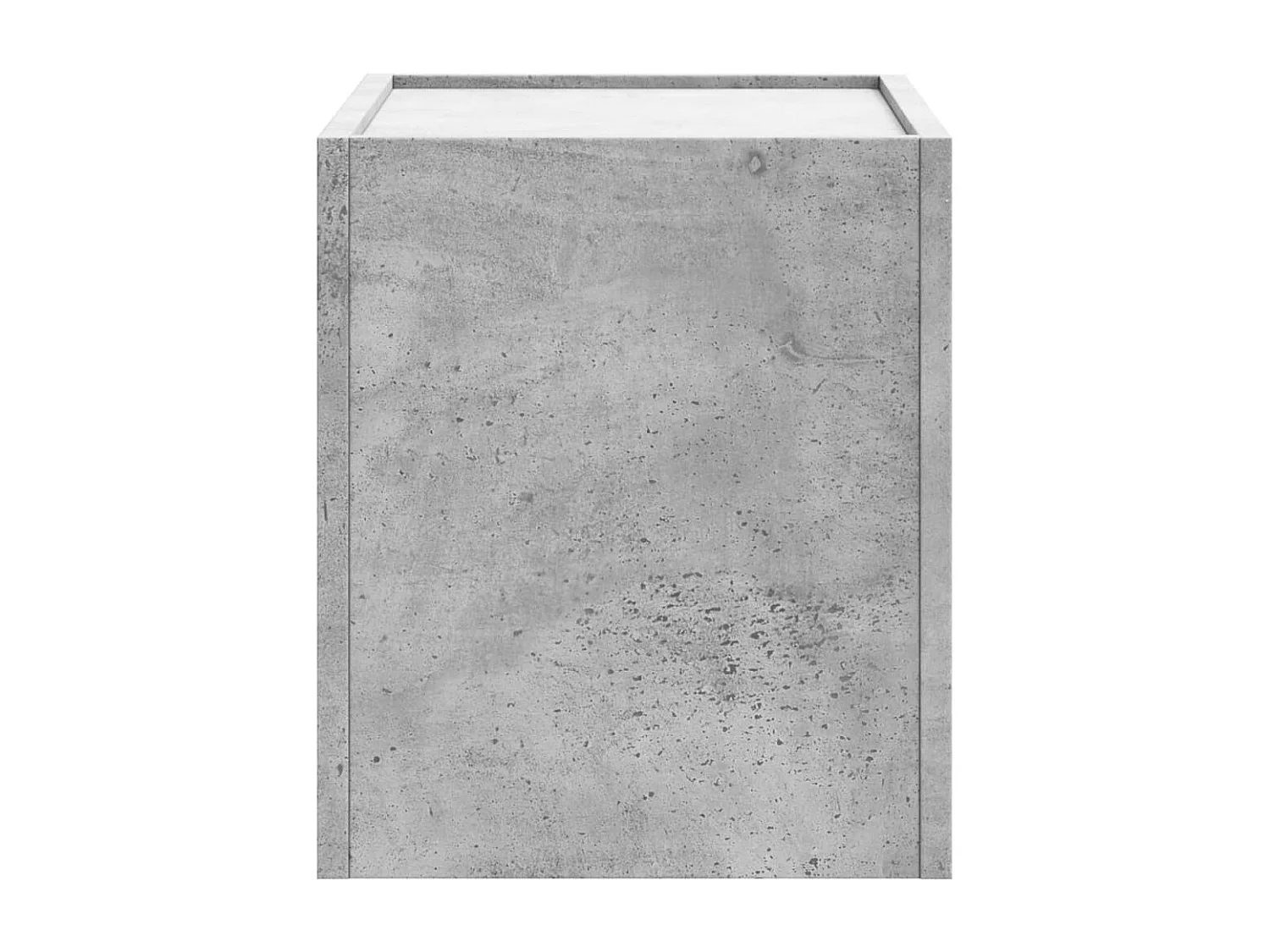 Mesitas de noche | Mesilla de noche de pared 2 unidades gris hormigón 45x30x35 cm