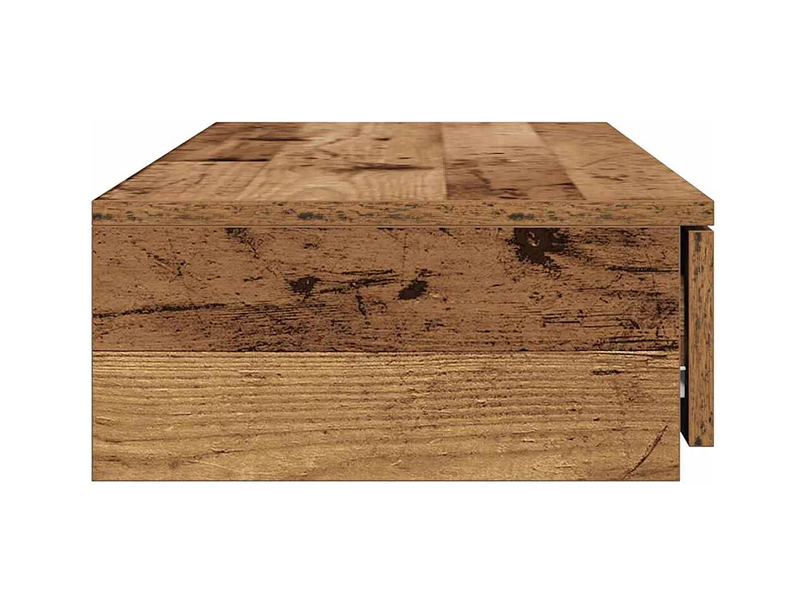 Cajones de cama con cajón Madera vieja 100x36.5x16.5 cm