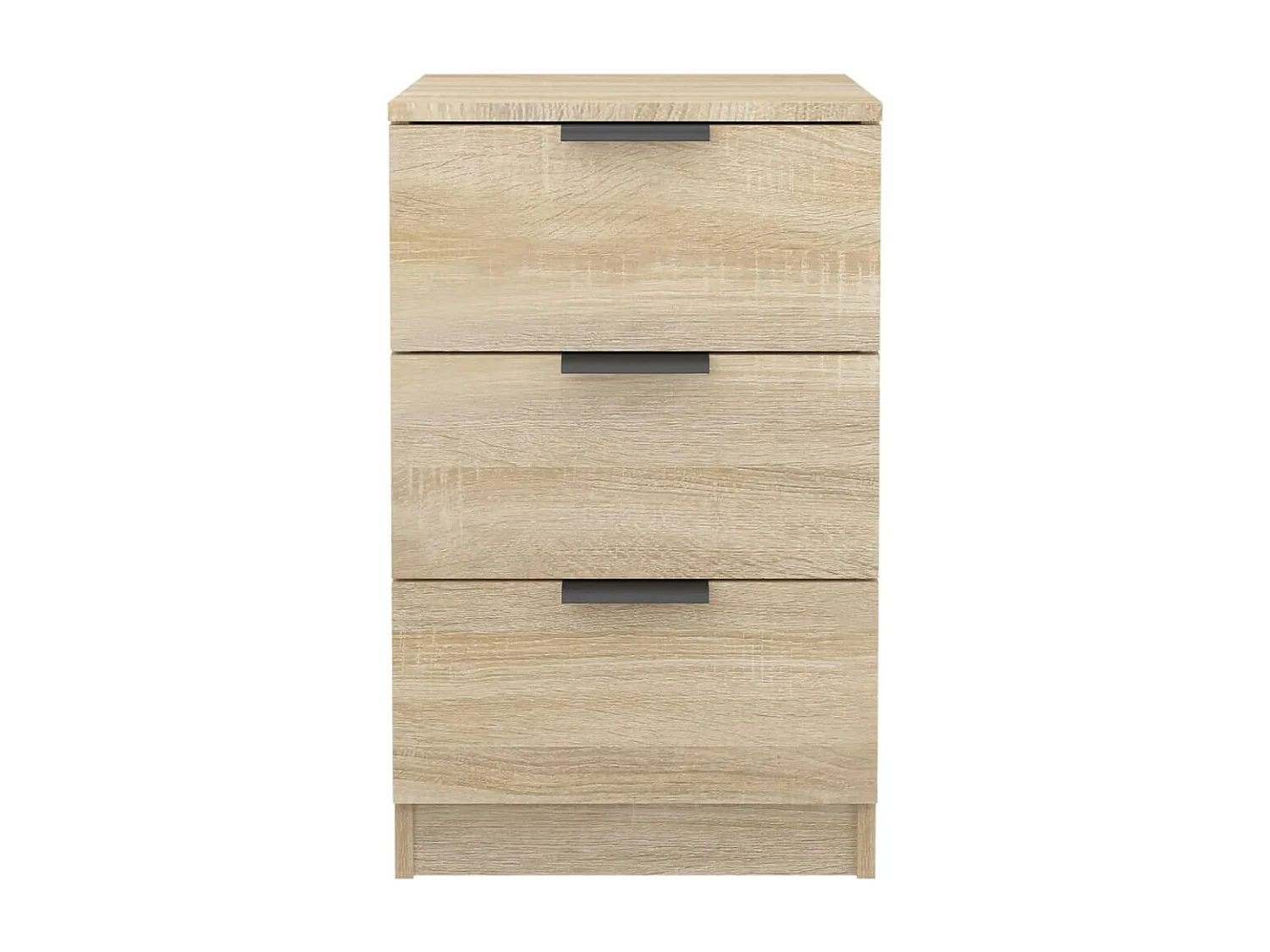 Nachttisch 2er Set-Beistelltisch Sonoma-Eiche 40x36x65 cm SHL23705