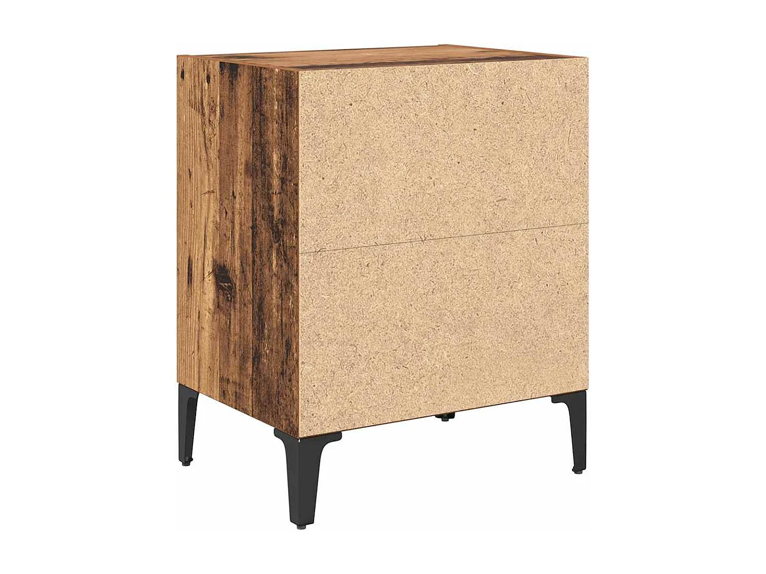 Nachttisch-Beistelltisch Altholz 40 x 30 x 50 cm Holzwerkstoff SHL41706