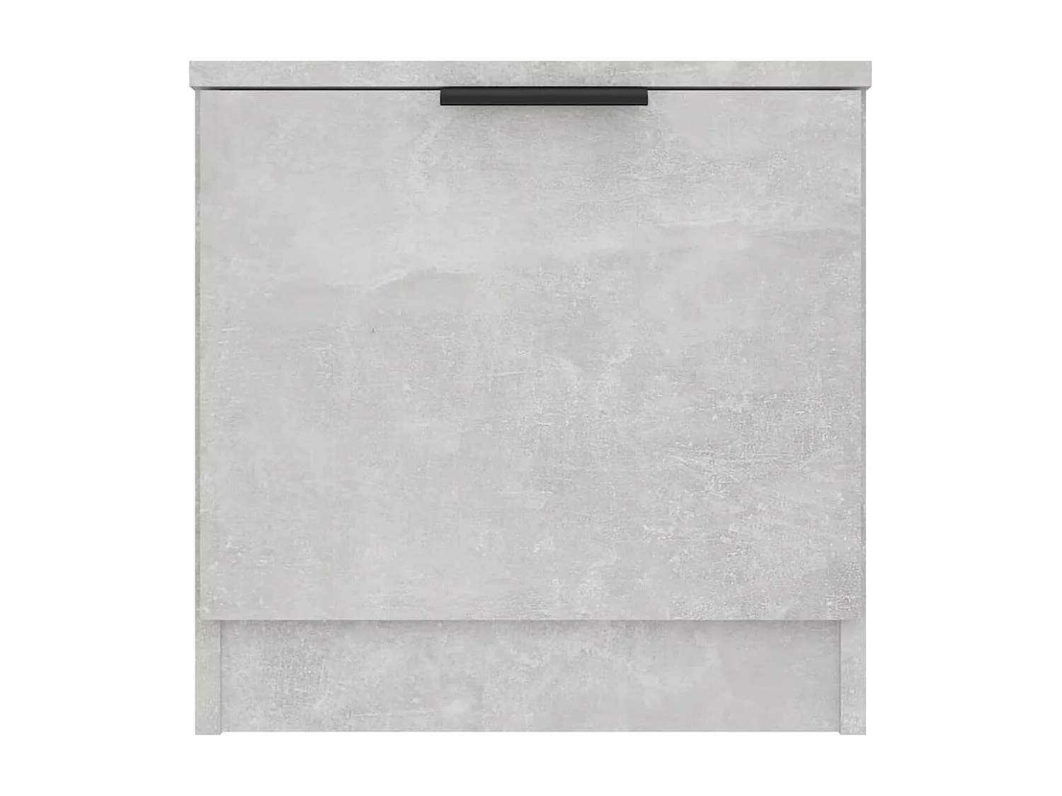 Nachttisch 2er Set-Beistelltisch Betongrau 40x39x40 cm SHL38544