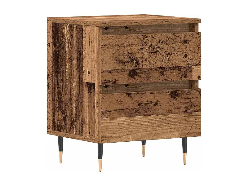 Table de chevet-Table d'appoint Bois ancien 40x35x50 cm Bois d'ingénierie