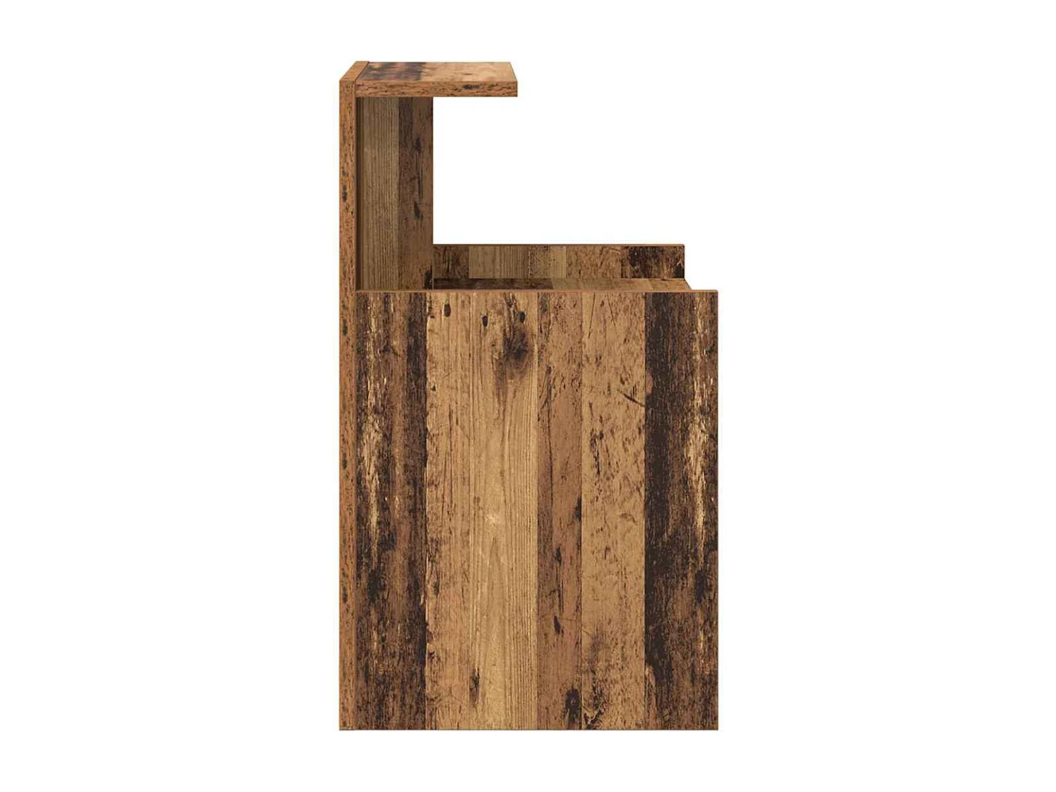 Nachttisch-Beistelltisch Altholz 40 x 35 x 60 cm Holzwerkstoff SHL88066