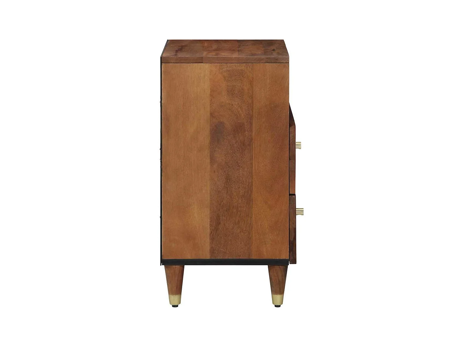 Mesita de Noche | Armario de Noche | Mesilla de noche con cajón Marrón miel 50x33x62 cm