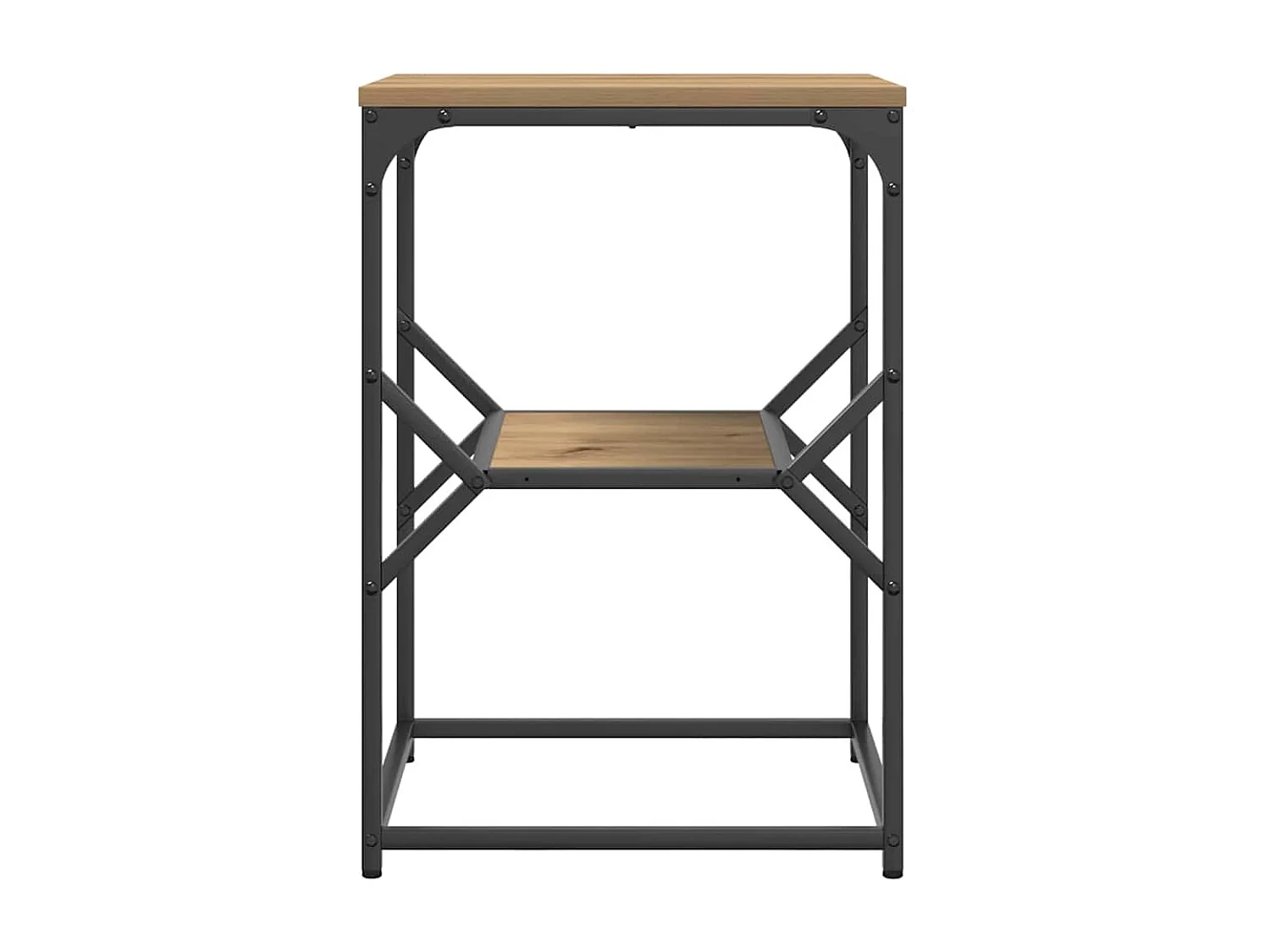 Nachttisch-Beistelltisch Artisan-Eiche 41 x 40 x 60 cm SHL65571