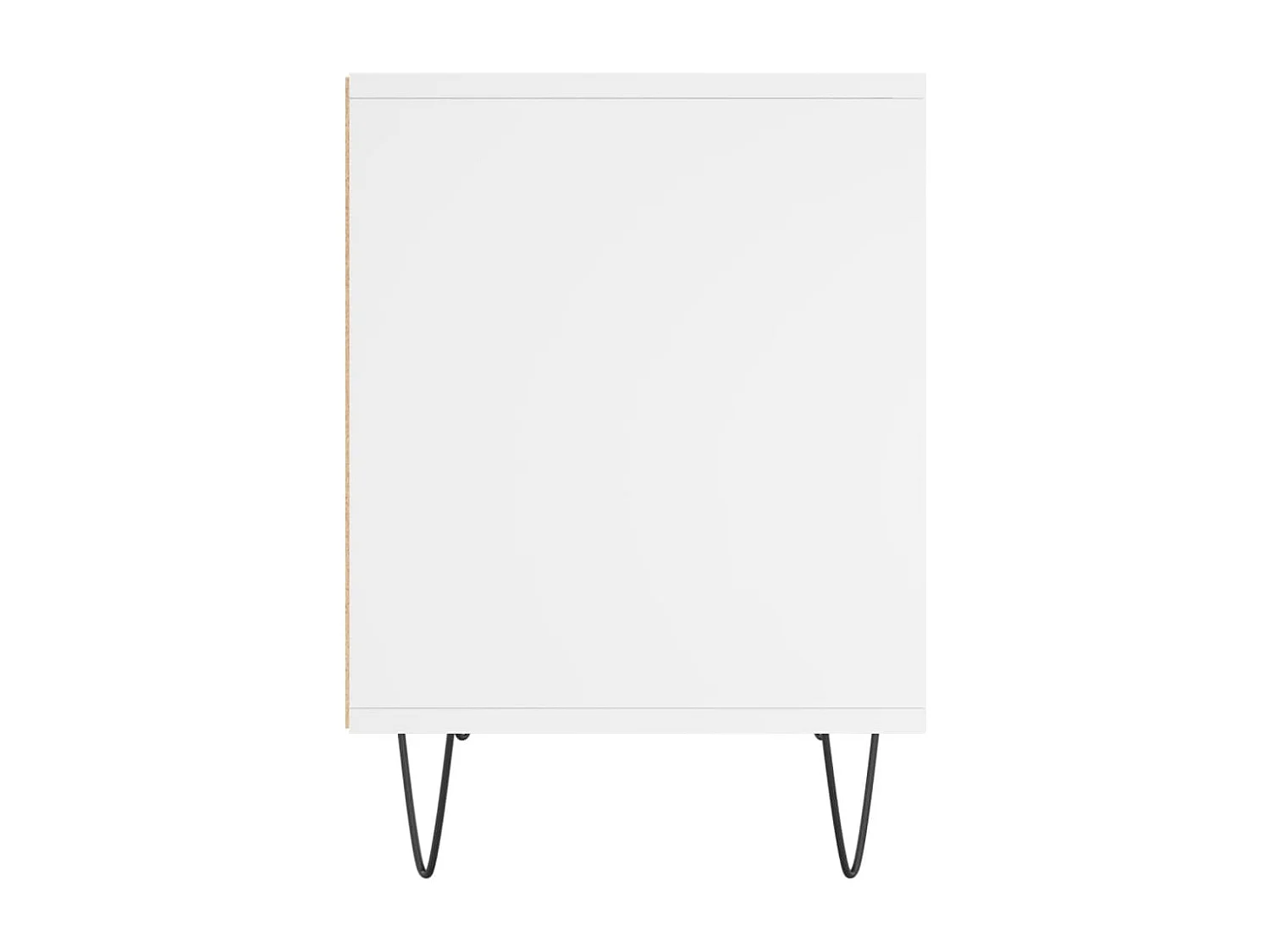 Nachttisch-Beistelltisch Weiß 40x35x50 cm Holzwerkstoff SHL11514