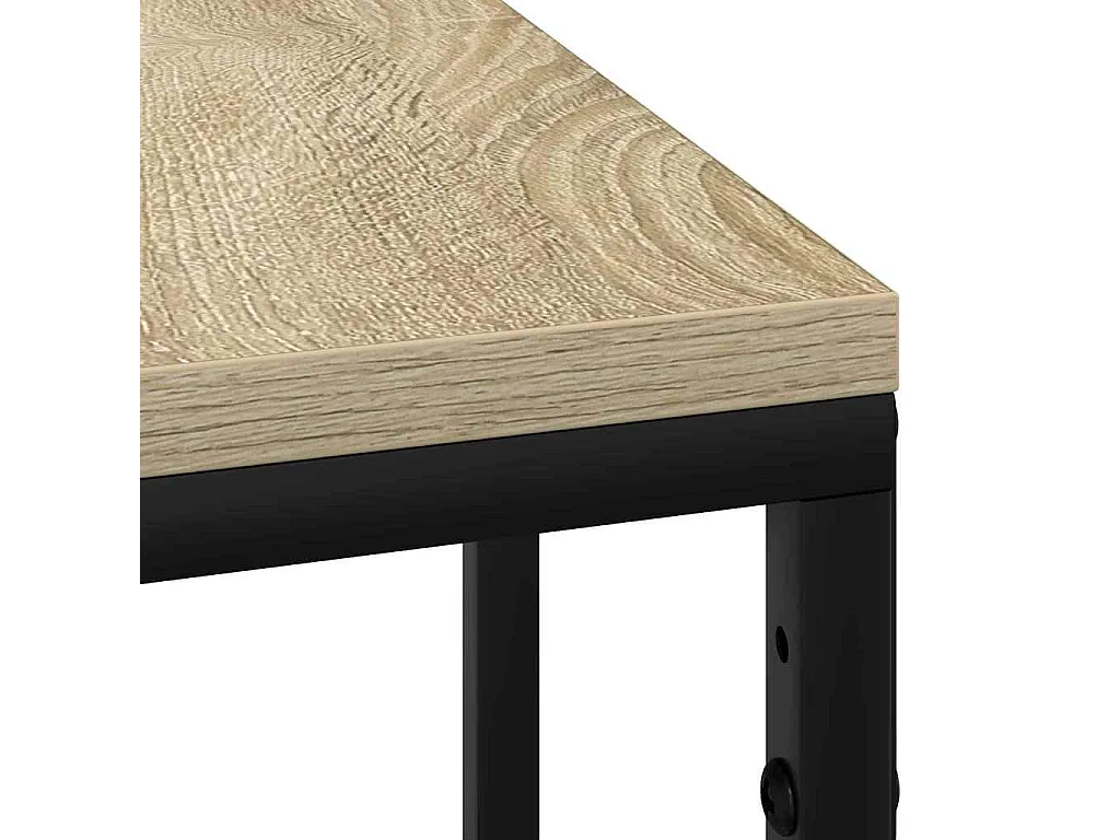 Table de chevet-Table d'appoint Chêne Sonoma 41.5x26x60.5 cm