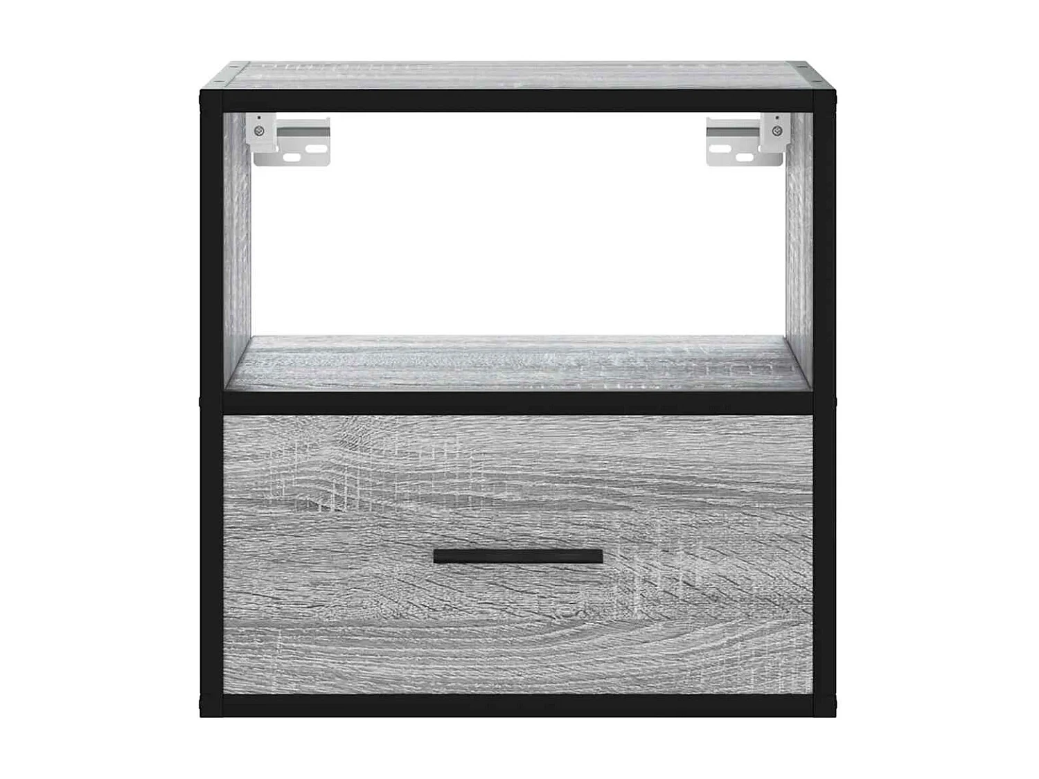 Nachttisch hängend | Wand-Nachttisch Grau Sonoma 40x31x39,5 cm SHL53459