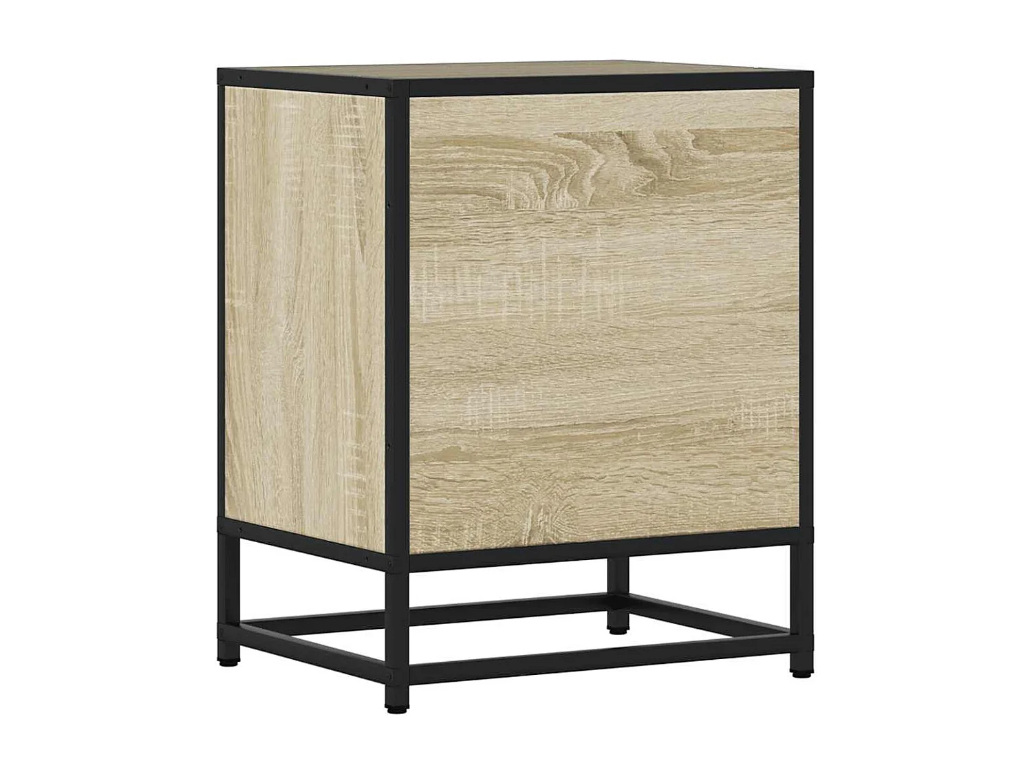 Mesitas de noche | Mesilla de noche 2 uds madera ingeniería roble sonoma 40x31x50cm