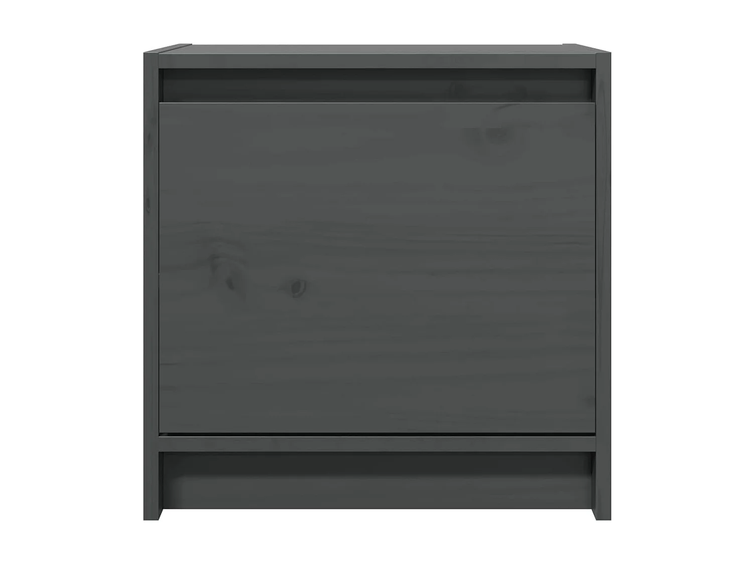 Mesitas de noche | Mesilla de noche 2 uds madera maciza pino gris 40x30,5x40 cm