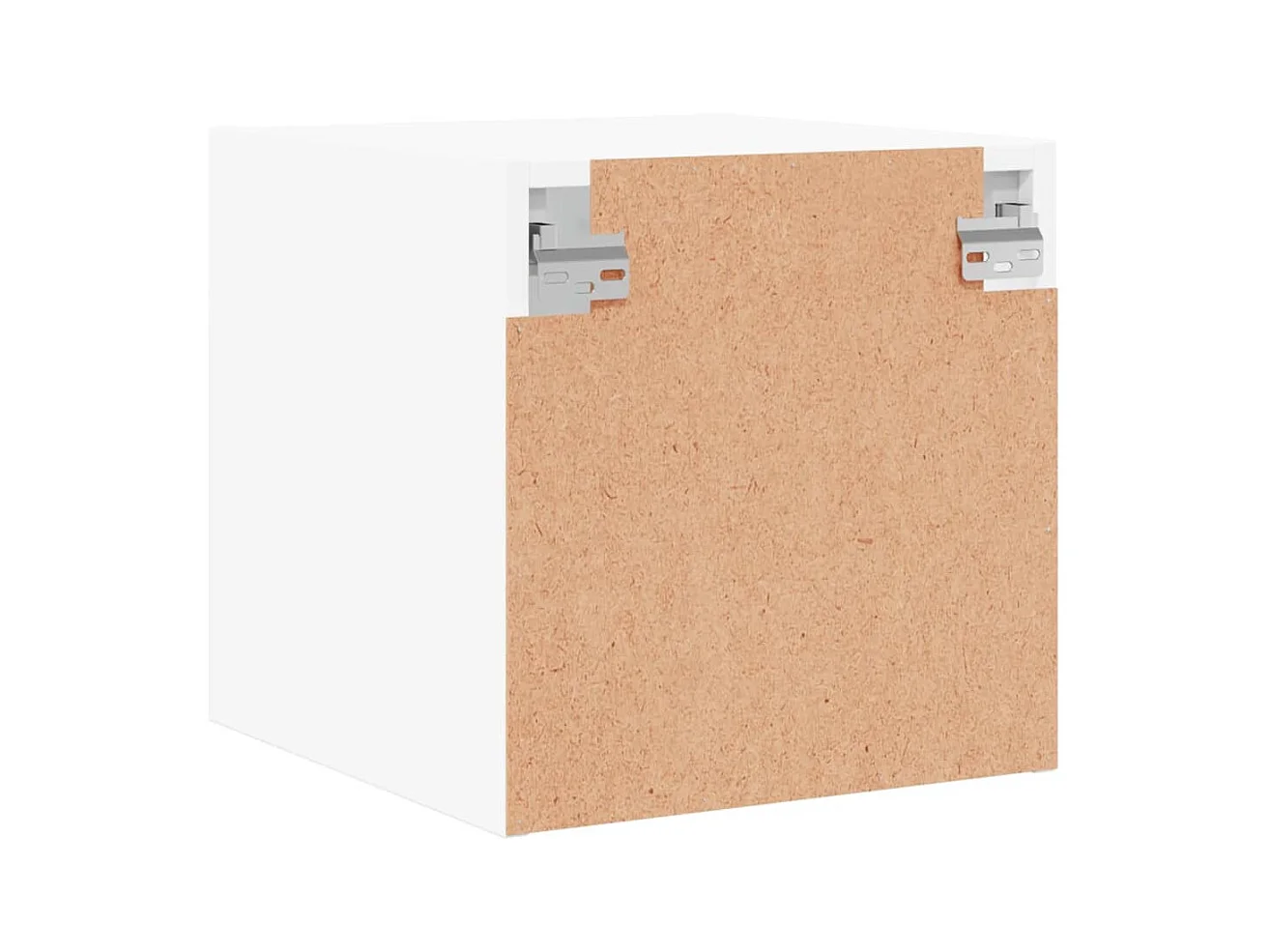 Mesitas de noche | Mesilla de noche con puertas de vidrio 2 uds blanco 35x37x35 cm