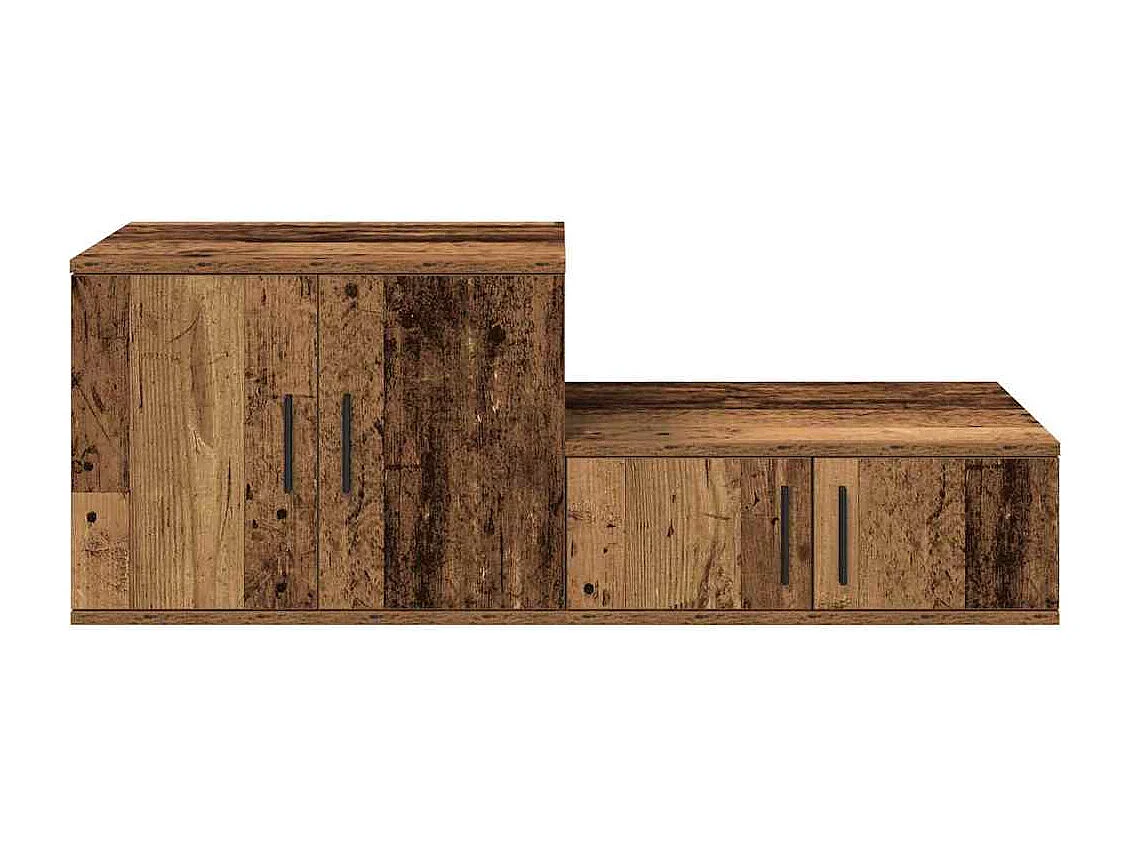 Mueble de almacenaje | Cabinete de Noche | Mesa auxiliar Madera vieja 118x41x40 cm