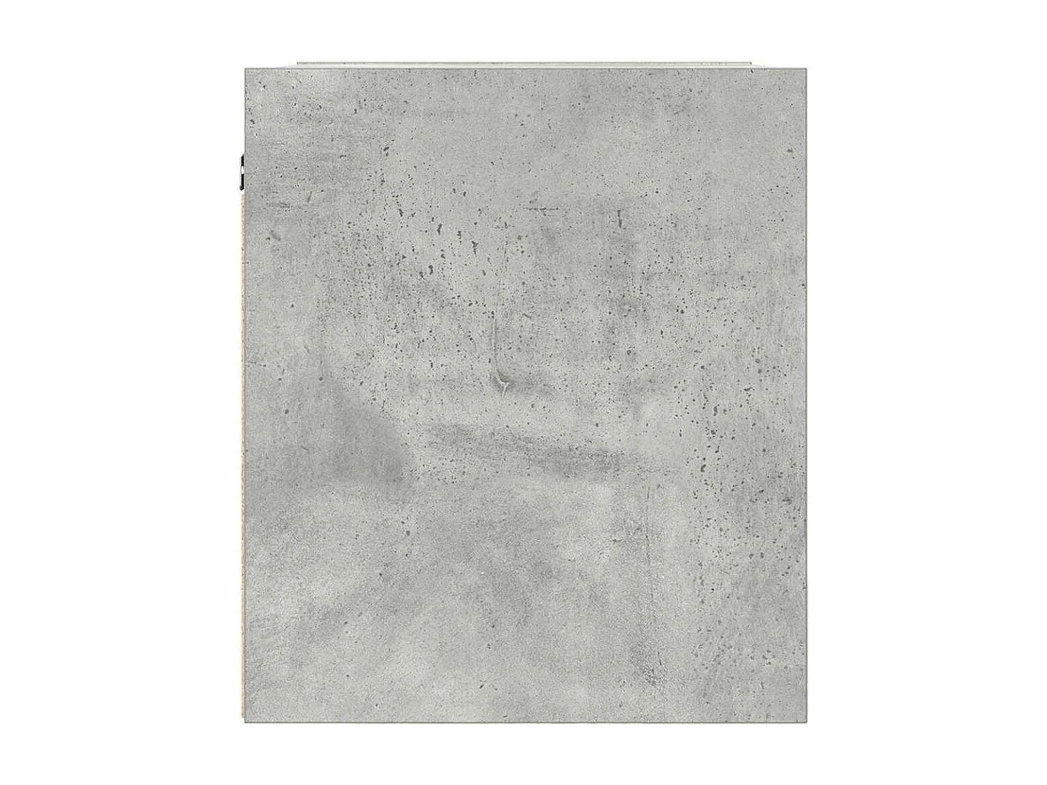 Table de chevet suspendue gris béton 38x34x40 cm