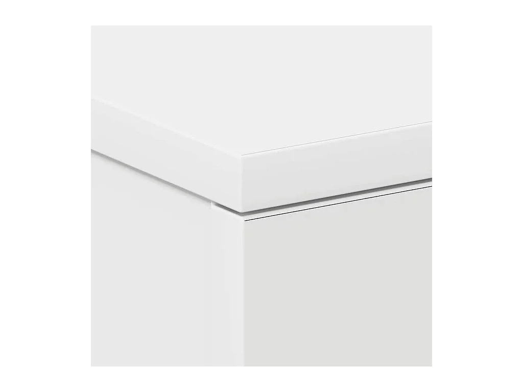 Mesitas de noche | Mesilla de noche 2 uds madera contrachapada blanco 38x35x56 cm