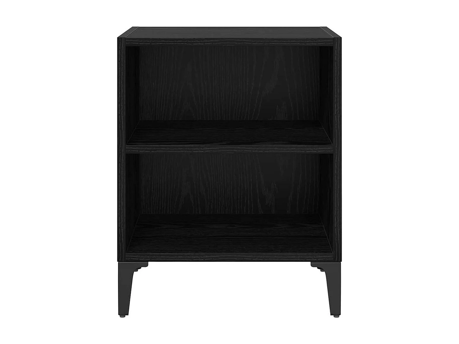 Mesita de Noche | Armario de Noche | Mesa auxiliar Roble negro 40x30x50 cm