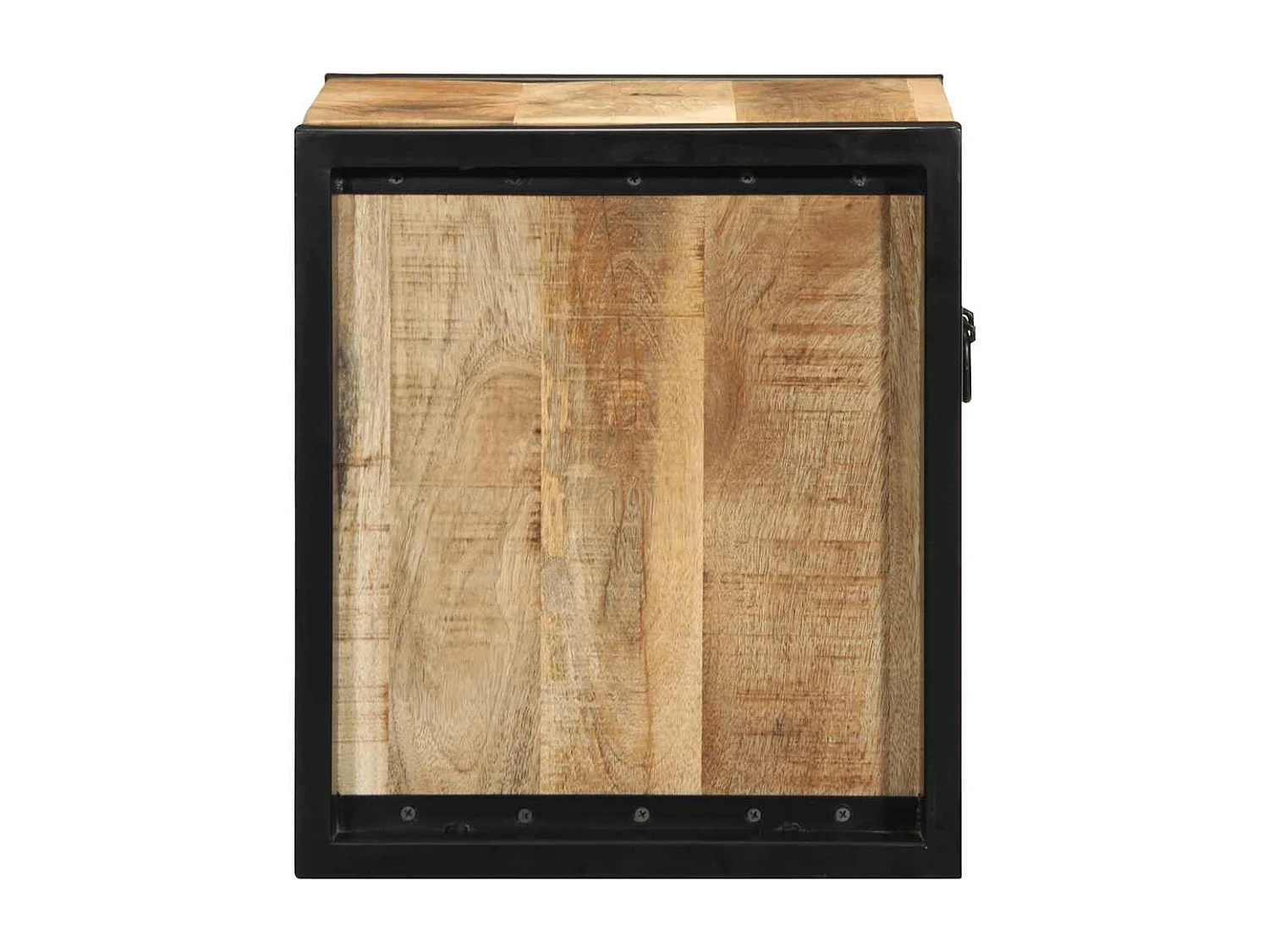 Mesita de noche | Mesilla de noche madera maciza de mango 40x35x40 cm