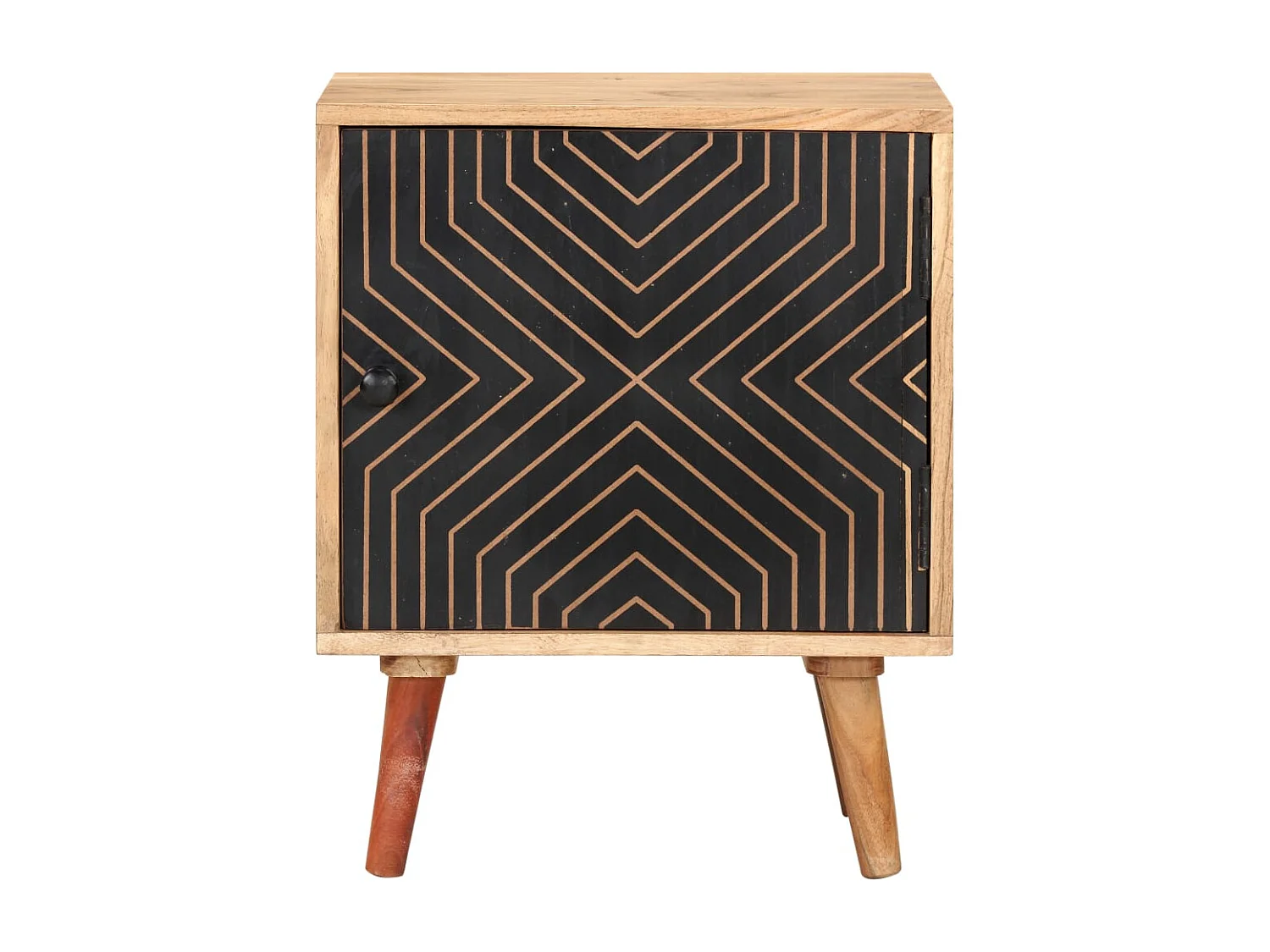 Nachttisch-Beistelltisch 40x30x50 cm Akazie Massivholz SHL84156