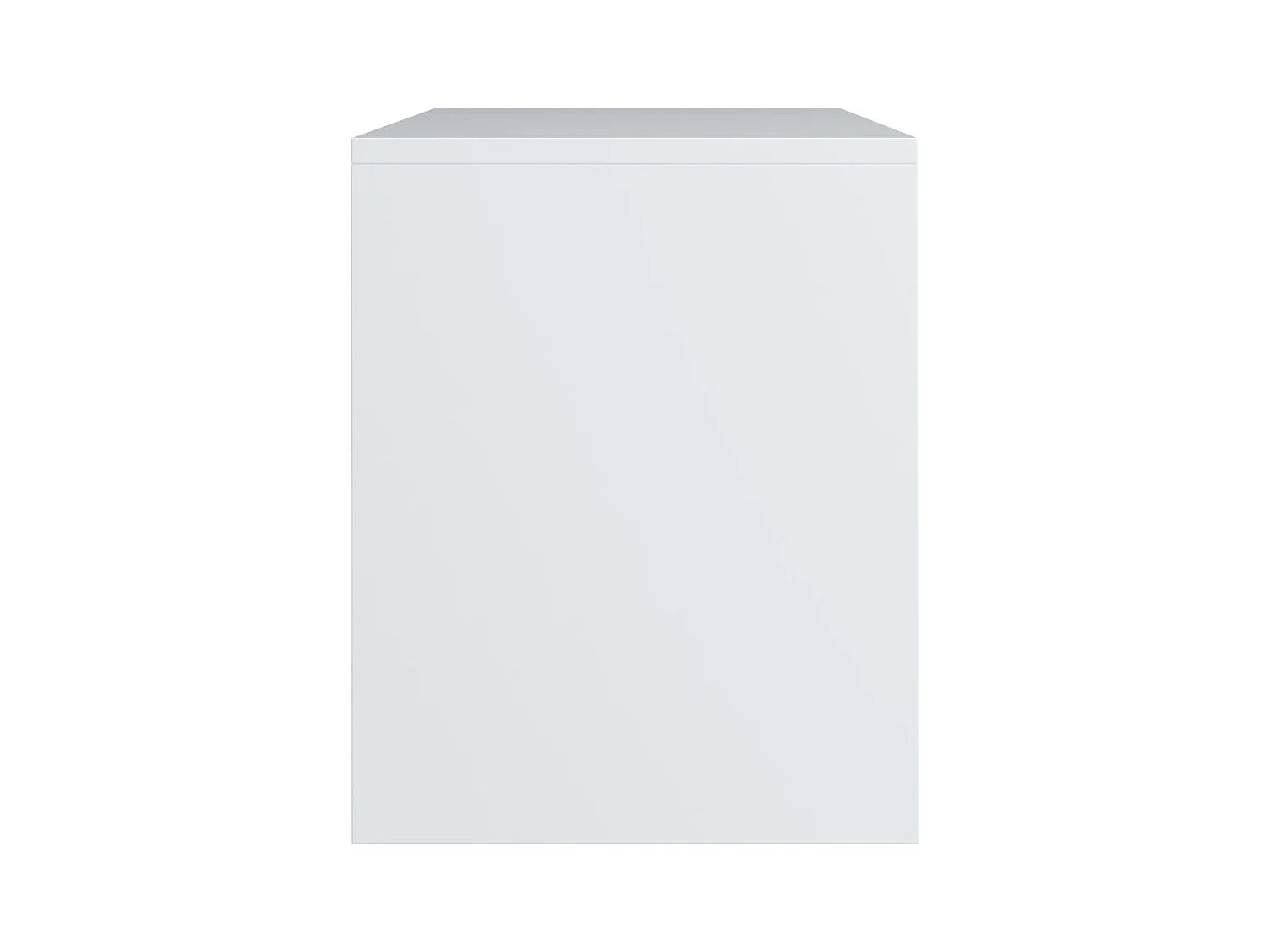 Mesitas de noche | Mesilla de noche 2 uds madera contrachapada blanco 40x30x40 cm