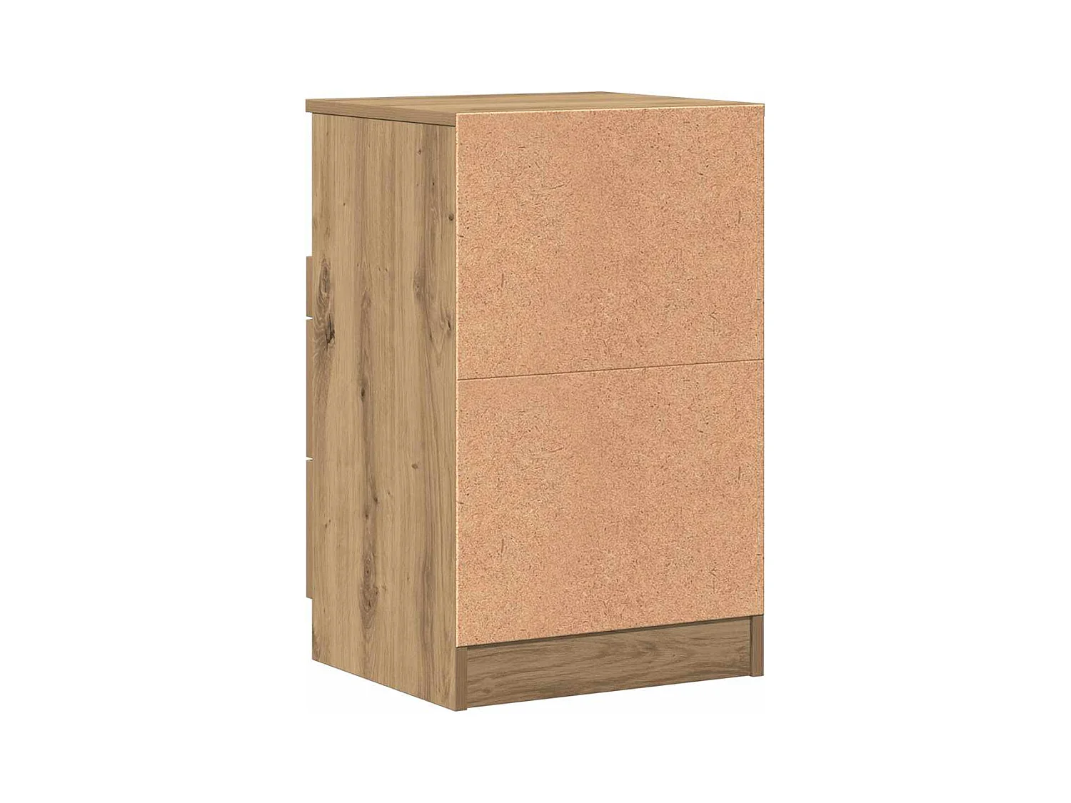 Mesita de noche | Mesilla de noche madera de ingeniería roble artisan 40x36x65 cm