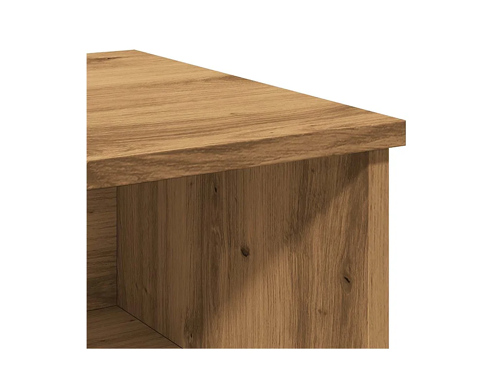 Mesita de noche | Mesilla de noche madera de ingeniería roble artisan 40x36x65 cm