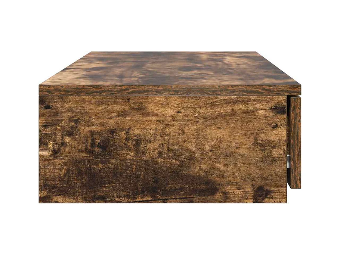 Gavetas de cama com gaveta Carvalho fumado 90x36.5x16.5 cm