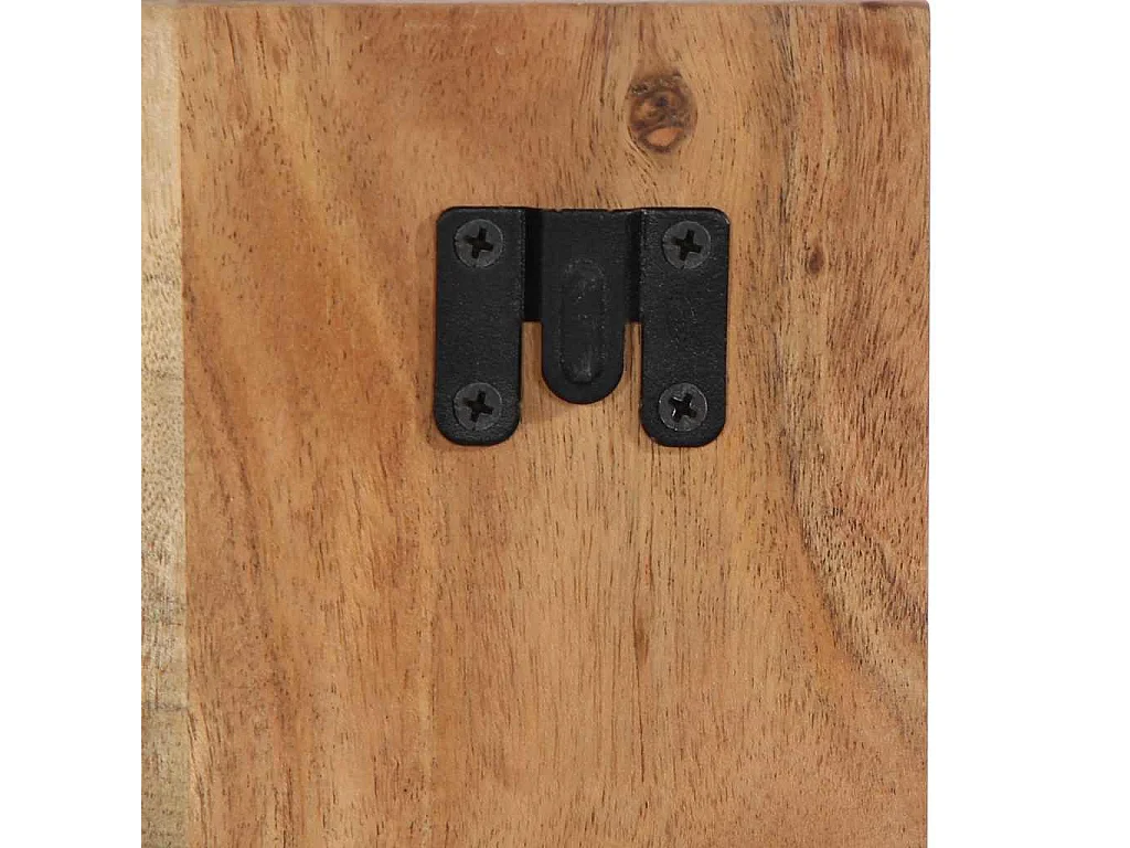 Nachttisch-Beistelltisch 60x32x80 cm Massivholz Akazie SHL98630