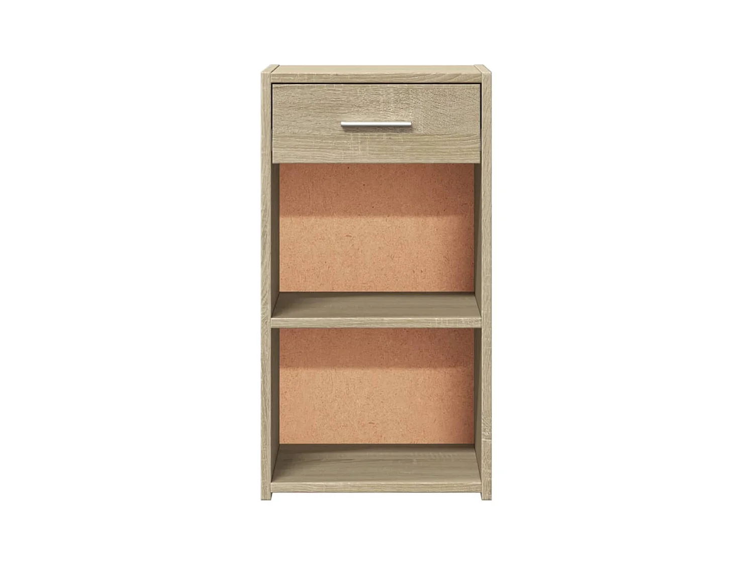 Mesitas de noche | Mesilla de noche 2 uds madera ingeniería roble Sonoma 35x34x65 cm