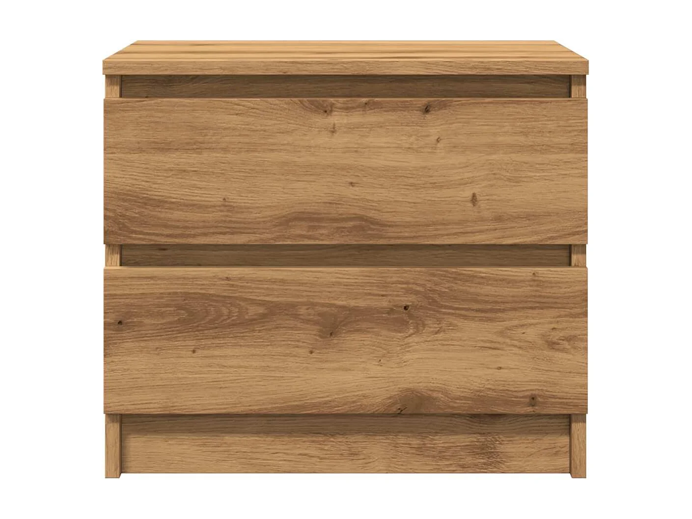 Mesitas de noche | Mesilla de noche 2 uds madera ingeniería roble 50x40x43.5 cm