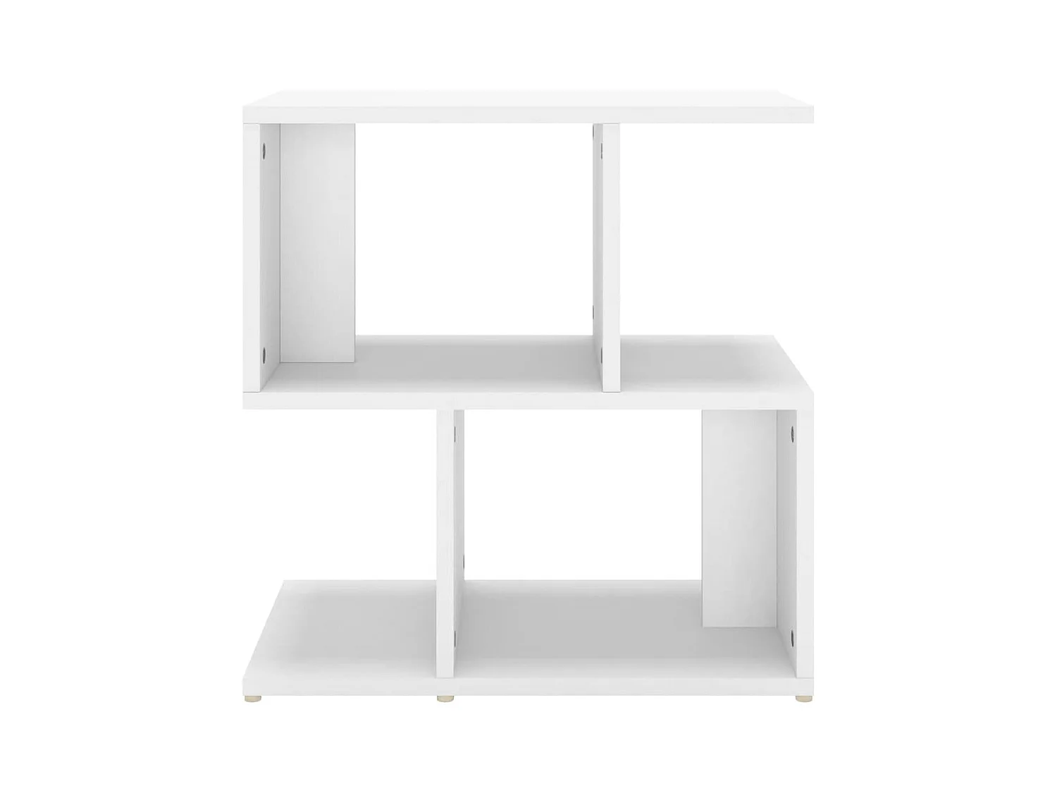 Mesitas de noche | Mesilla de noche 2 uds madera contrachapada blanco 50x30x51,5cm