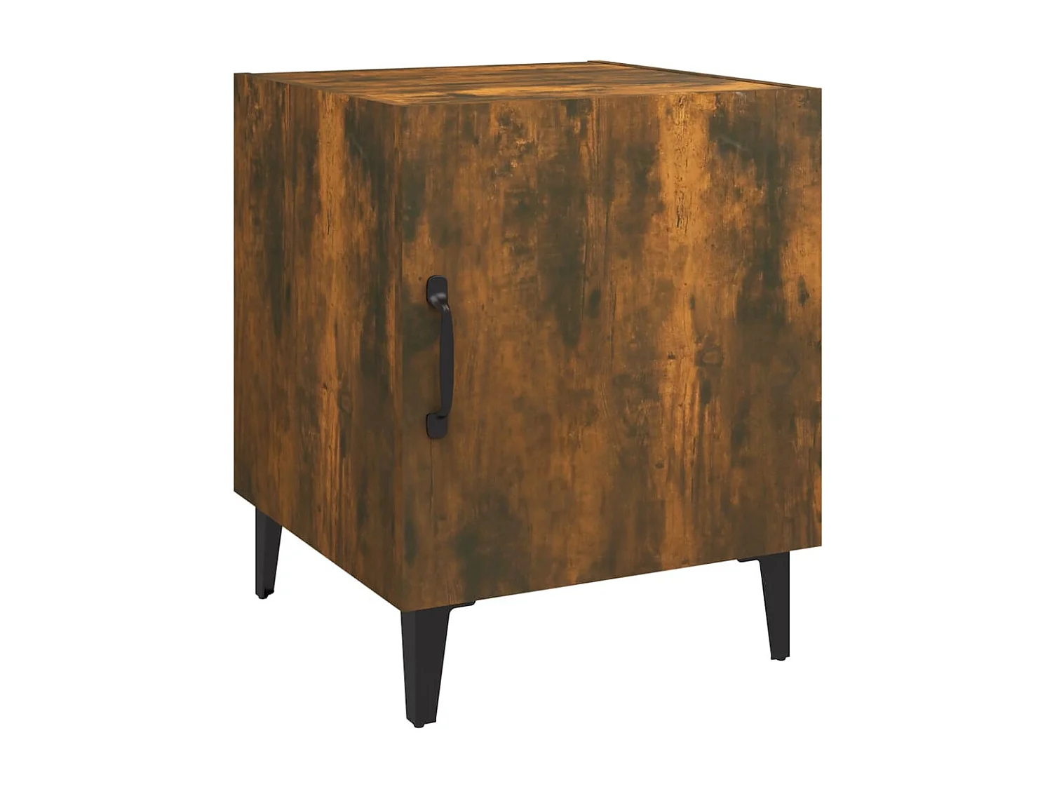 Nachttisch-Beistelltisch Räuchereiche Holzwerkstoff SHL23636