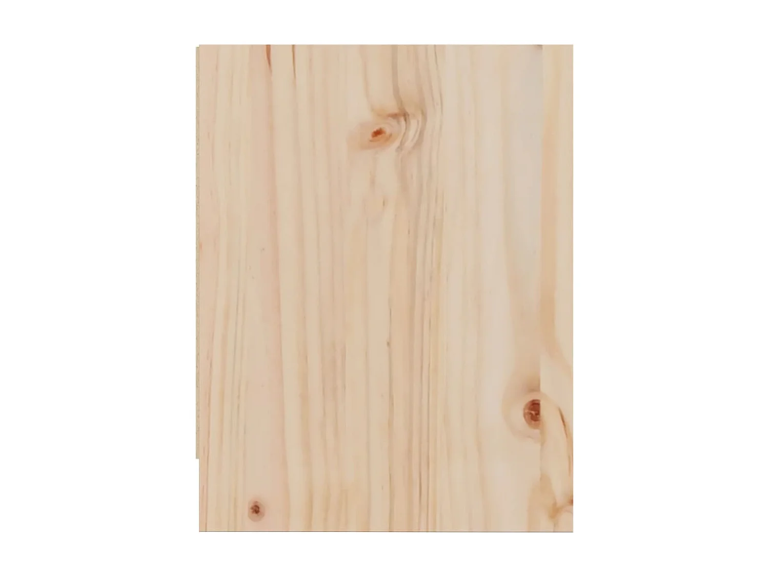 Mesita de noche | Mesilla de noche madera maciza de pino 40x30,5x40 cm