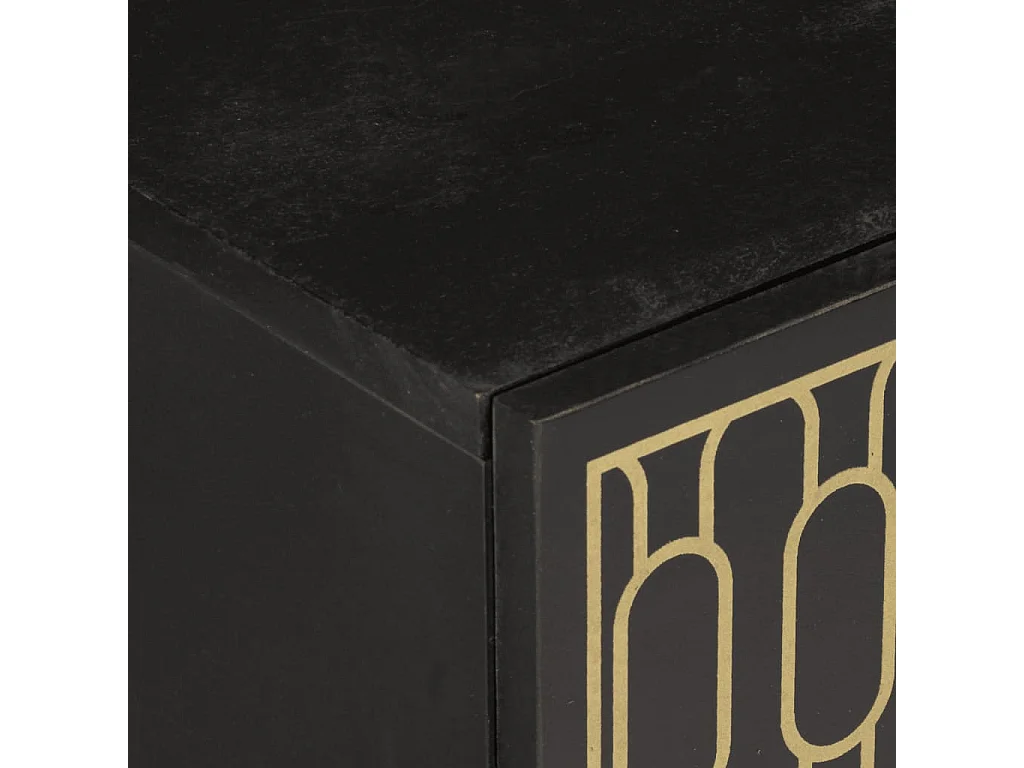 Nachttisch-Beistelltisch 50x33x60 cm Massivholz Mango SHL75347