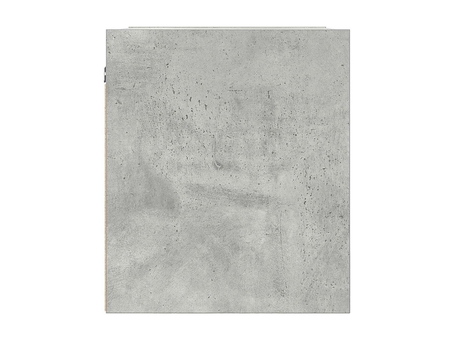 Mesilla de noche | Mesita de noche de pared gris hormigón 38x34x40 cm