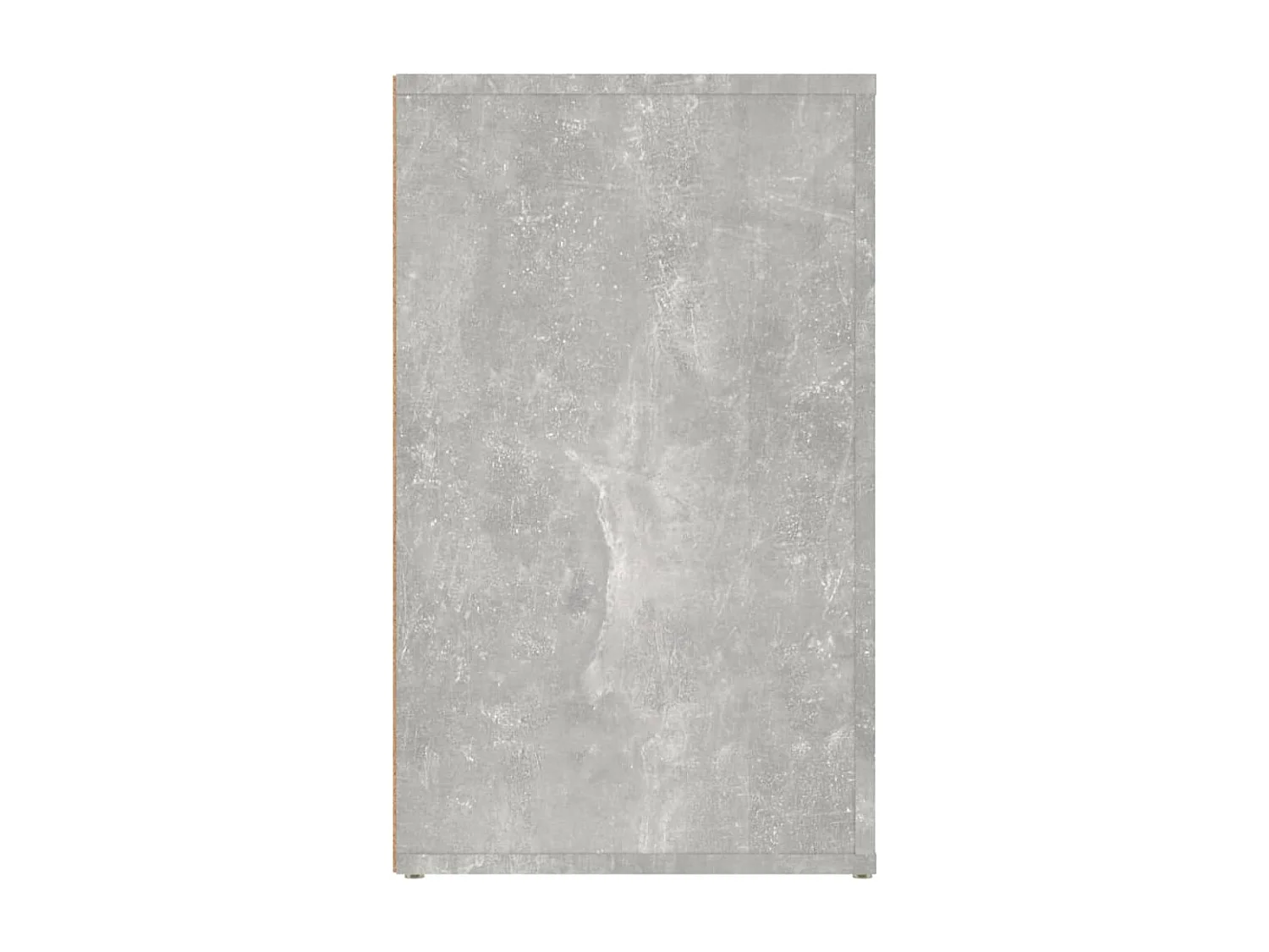 Mesita de noche | Mesilla de noche madera contrachapada gris hormigón 50x36x60 cm