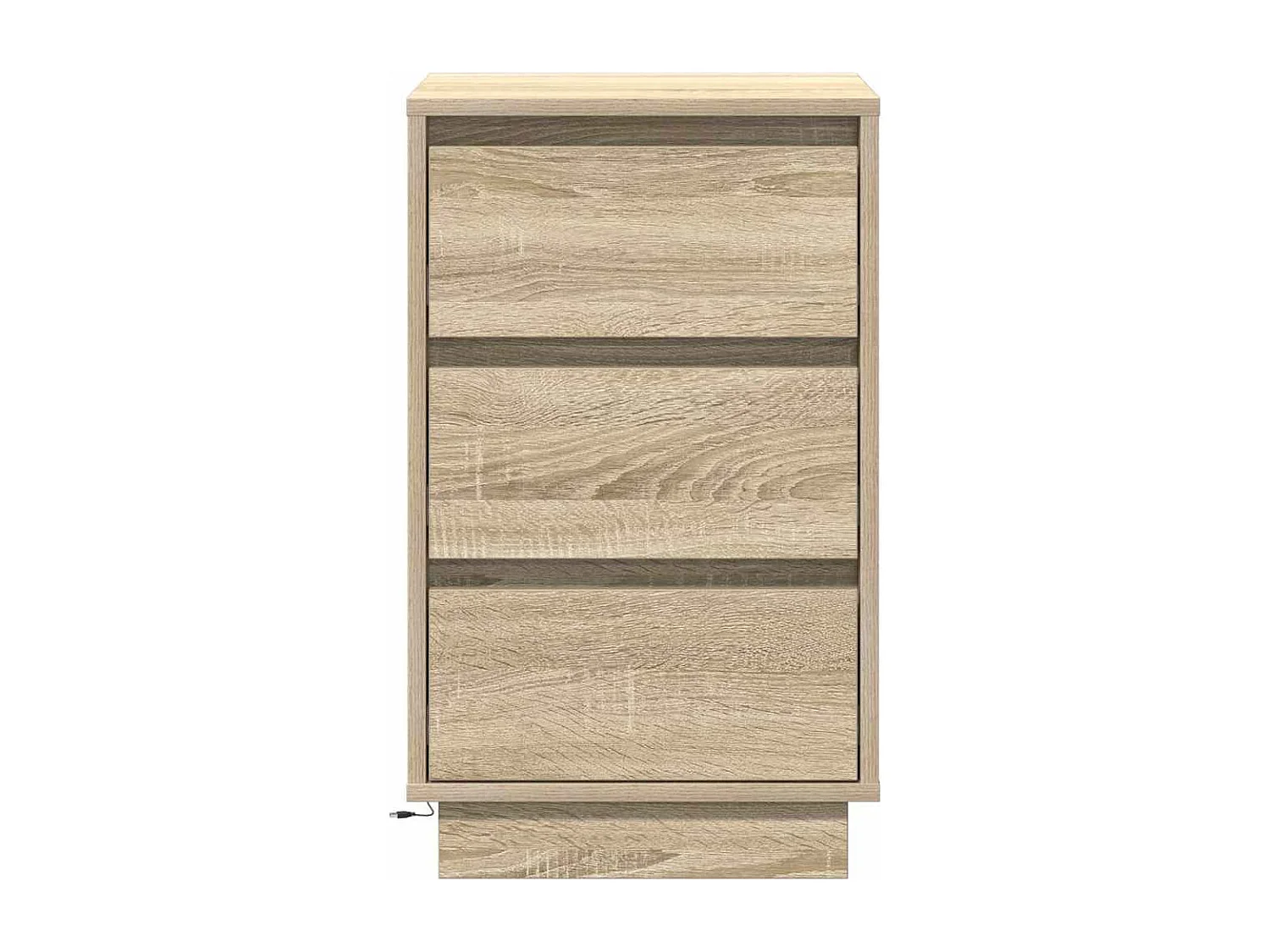 Nachttisch-Beistelltisch Sonoma-Eiche 39 x 34,5 x 65 cm Holzwerkstoff SHL31772
