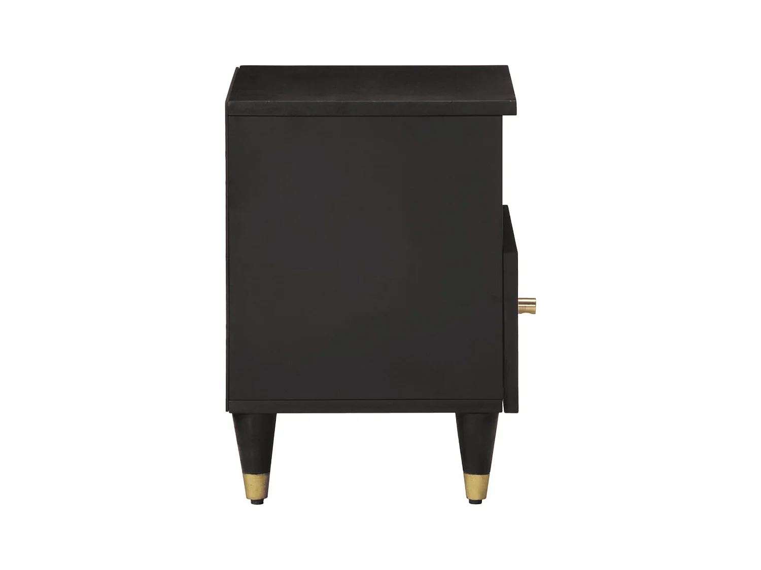 Mesitas de noche | Mesilla de noche 2 uds madera maciza de mango 40x33x46 cm