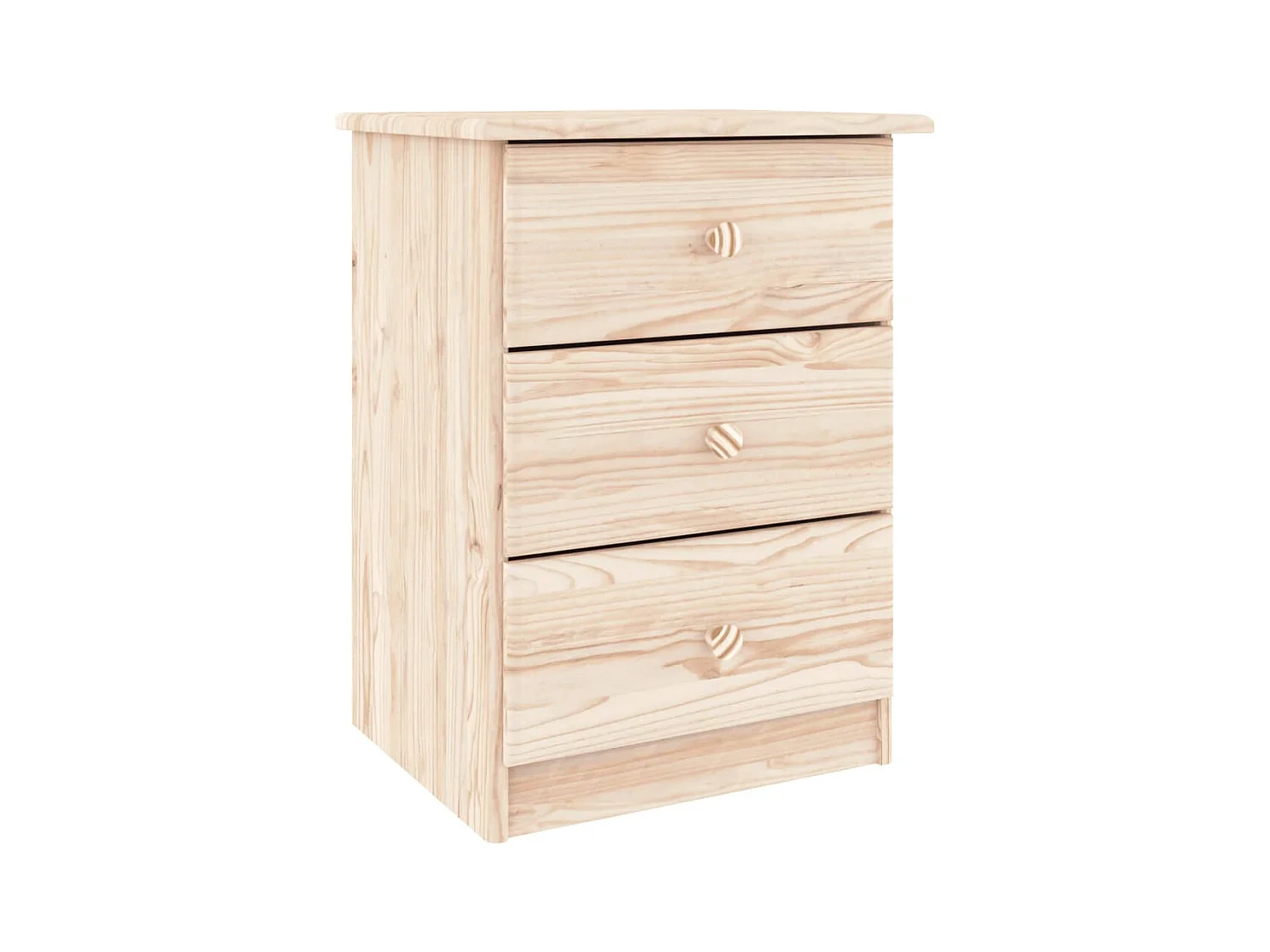 Mesa de Cabeceira | Mesa de Cama ALTA 41x35x55.5 cm madeira de pinho maciça