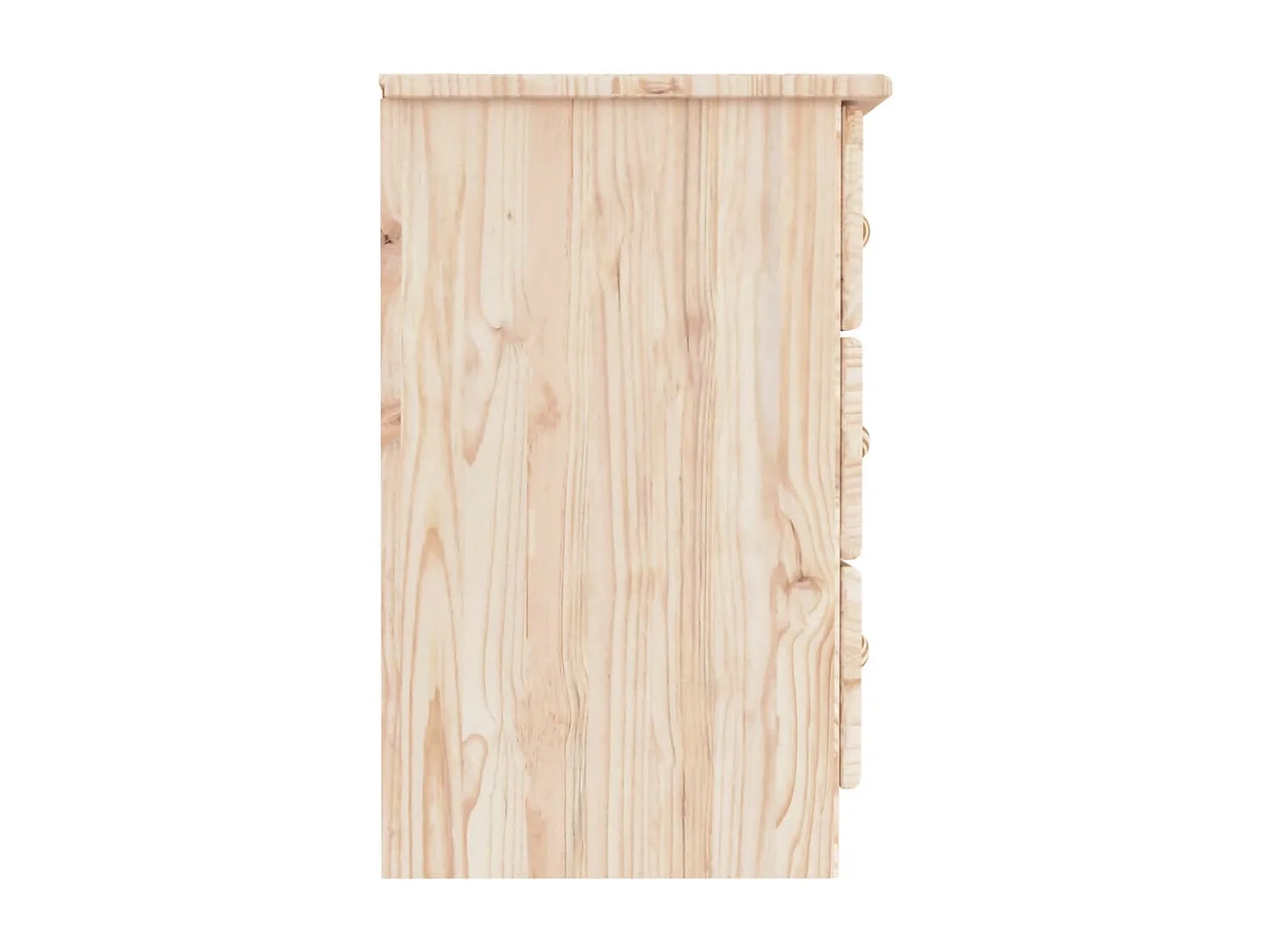 Nachttisch-Beistelltisch ALTA Natur 41x35x55,5 cm Massivholz Kiefer SHL79861