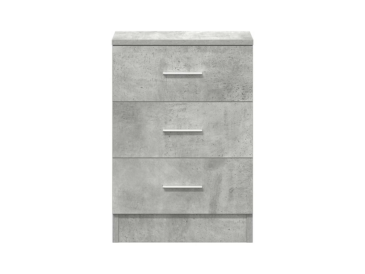 Mesitas de noche | Mesilla de noche 2 unidades aglomerado gris hormigón 38x35x56cm