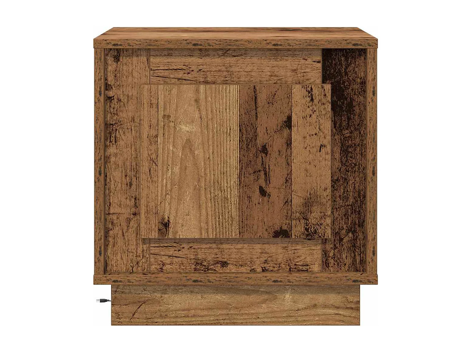 Mesita de Noche | Armario de Noche | Mesilla de noche con Madera vieja 44x34.5x45 cm