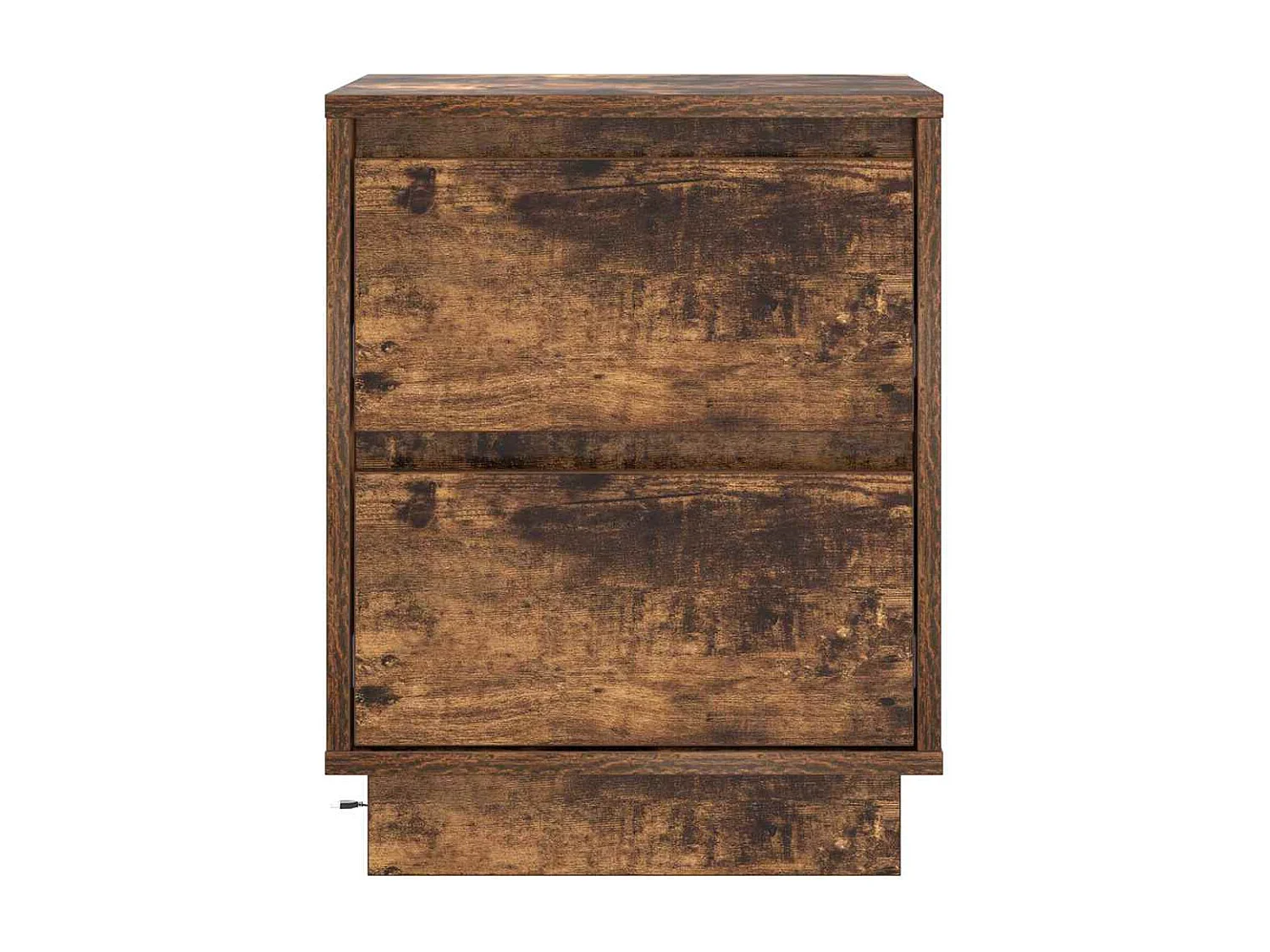 Nachttisch-Beistelltisch Geräucherte Eiche 39 x 34,5 x 50 cm Holzwerkstoff SHL20640