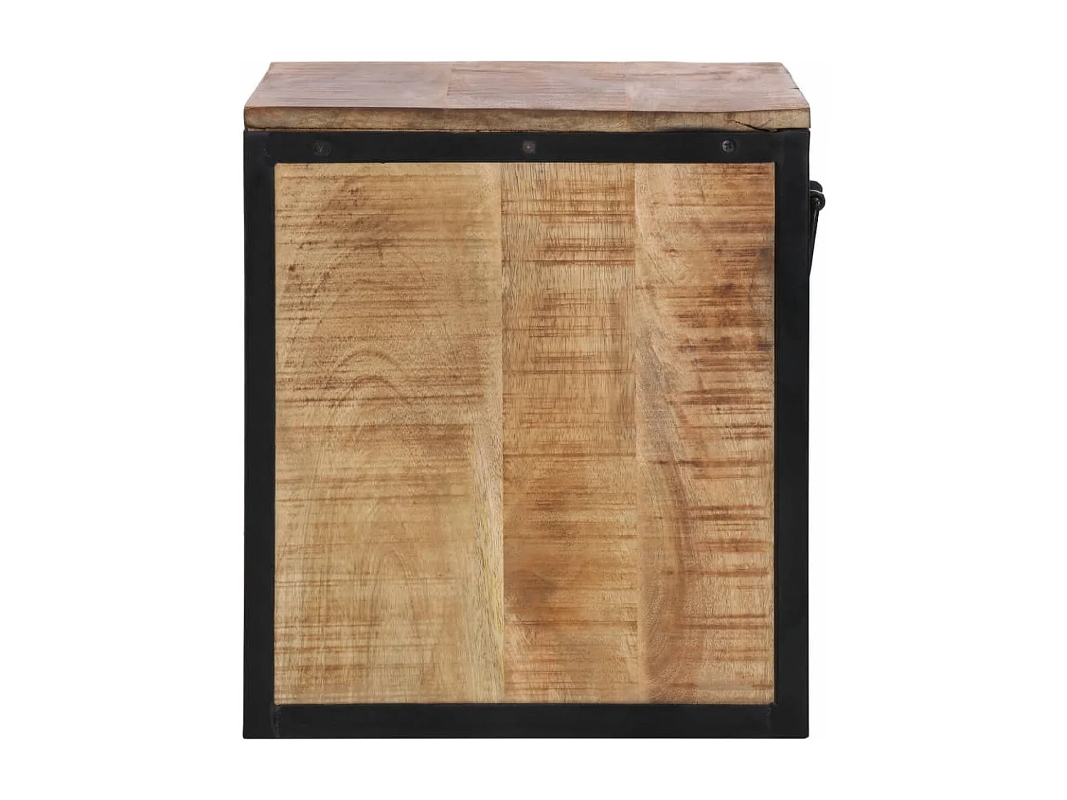 Mesita de noche | Mesilla de noche madera maciza de mango 40x35x40 cm