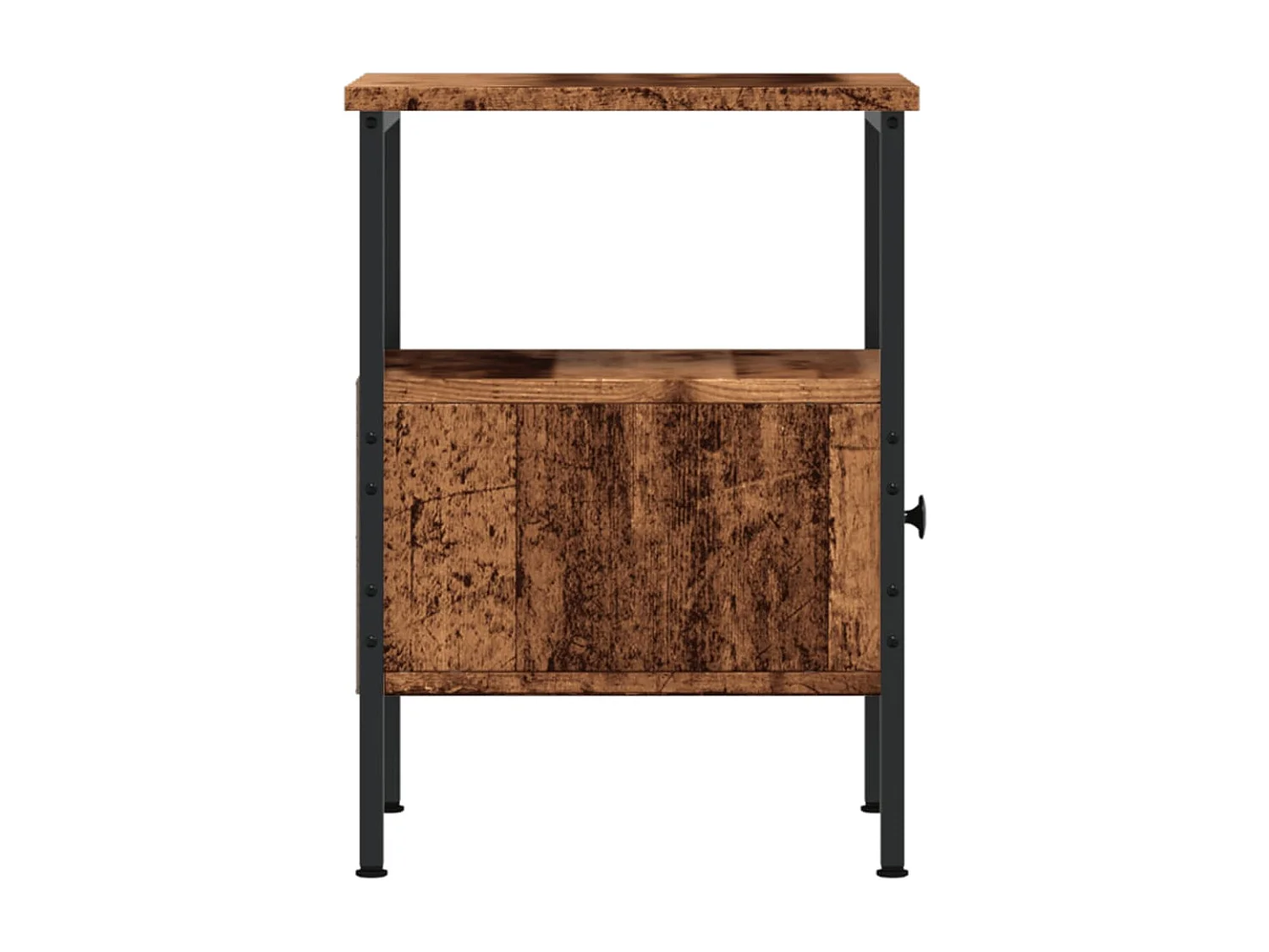 Nachttisch-Beistelltisch Altholz-Optik 34x36x50 cm Holzwerkstoff SHL3687