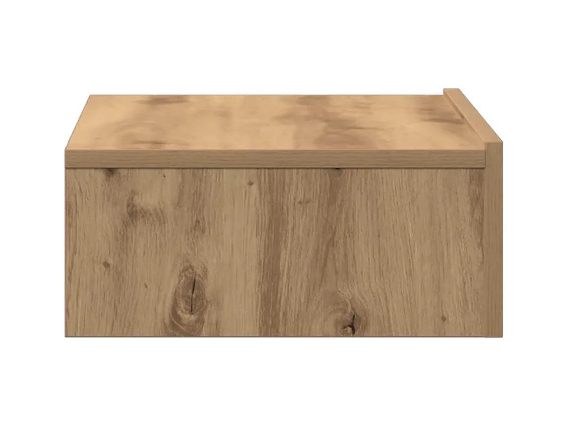 Mesita de noche | Mesilla de noche madera de ingeniería roble artisan 60x35 cm