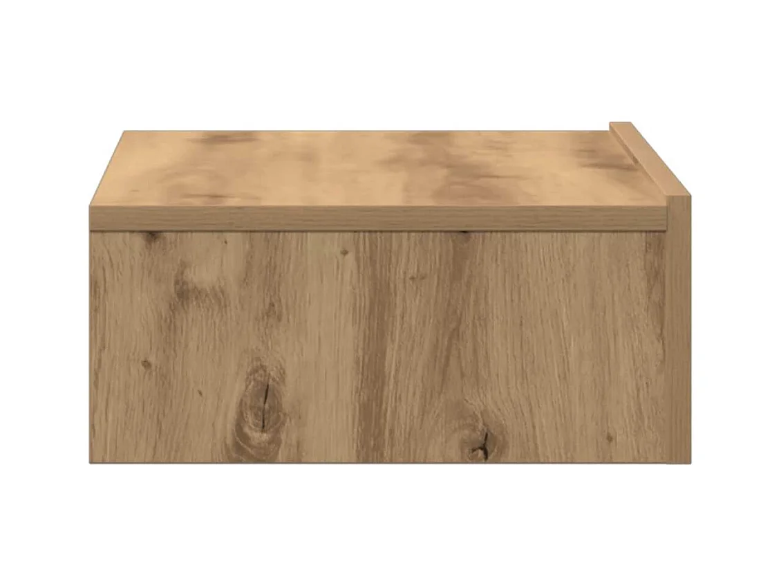 Mesita de noche | Mesilla de noche madera de ingeniería roble artisan 60x35 cm