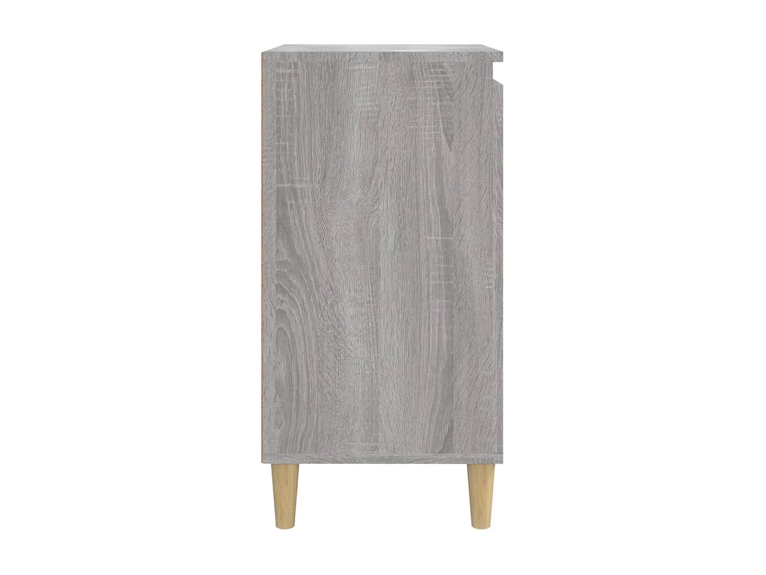 Mesitas de noche | Mesilla de noche 2 uds madera contrachapada gris 40x35x70 cm